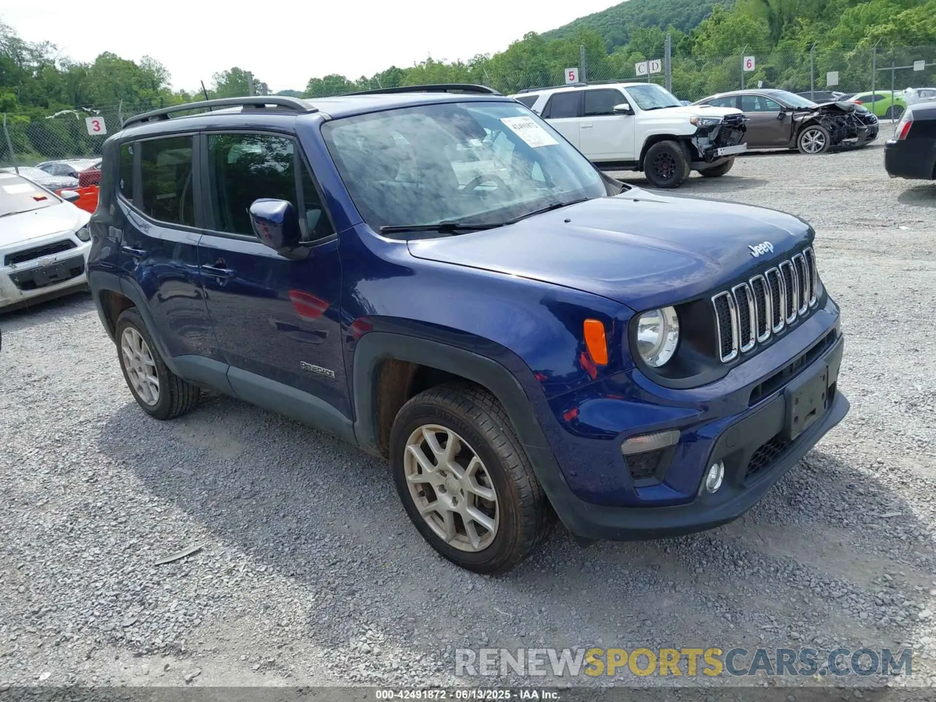 1 Photograph of a damaged car ZACNJBBB8LPL30042 JEEP RENEGADE 2020