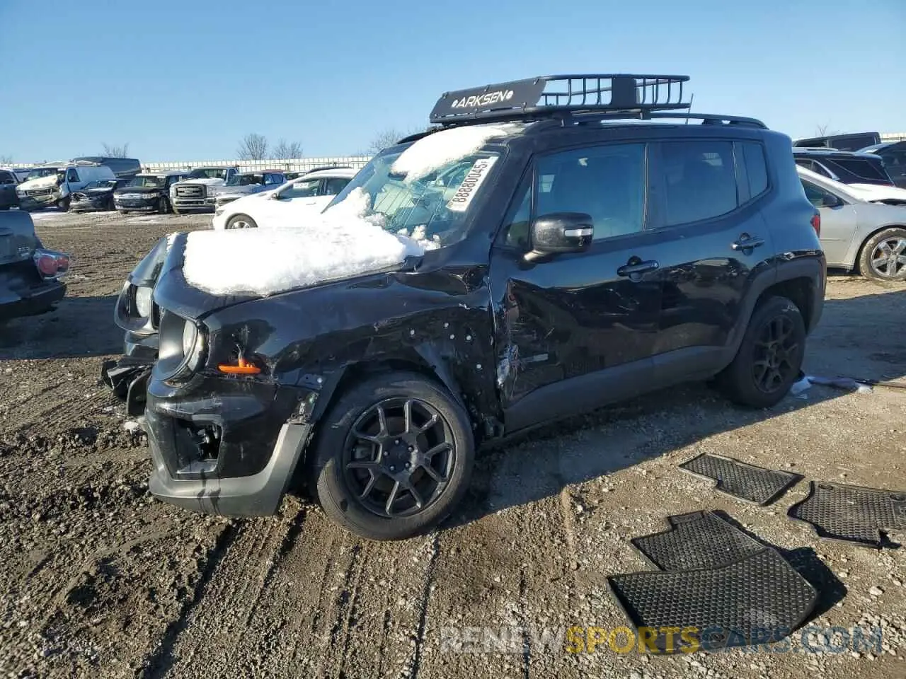1 Photograph of a damaged car ZACNJBBB8LPL97210 JEEP RENEGADE 2020