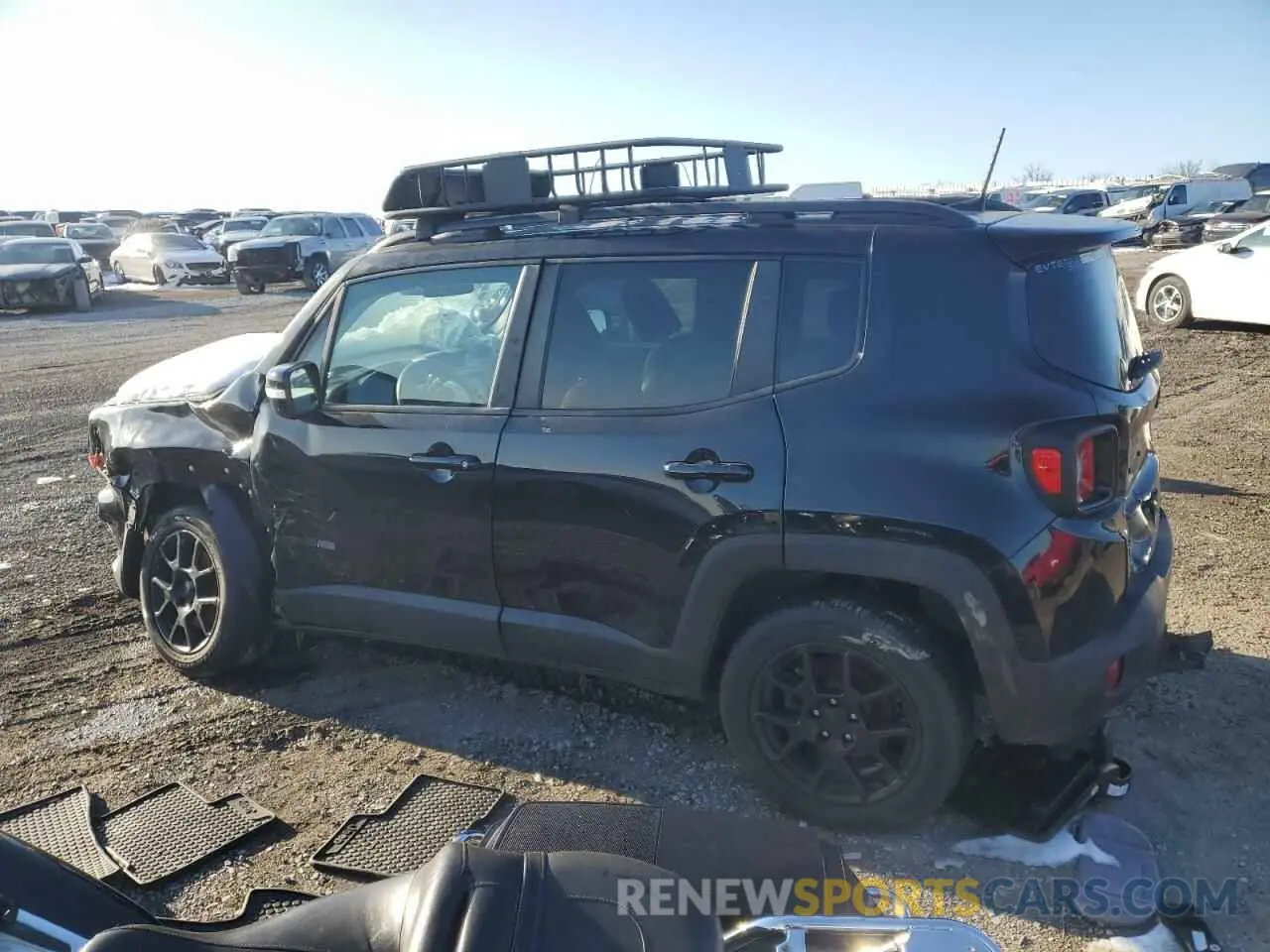 2 Photograph of a damaged car ZACNJBBB8LPL97210 JEEP RENEGADE 2020