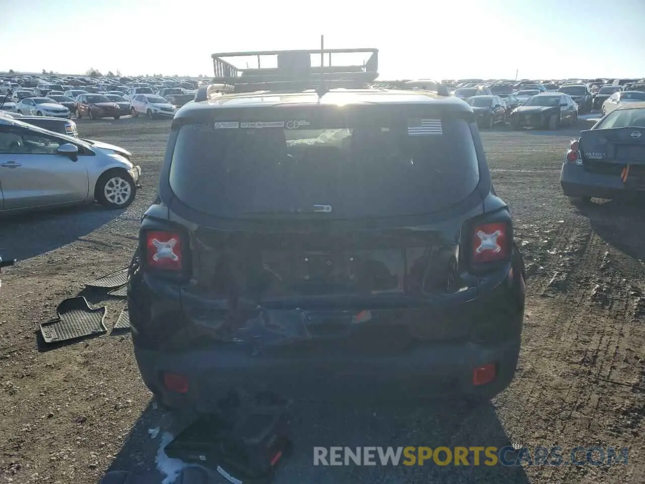 6 Photograph of a damaged car ZACNJBBB8LPL97210 JEEP RENEGADE 2020