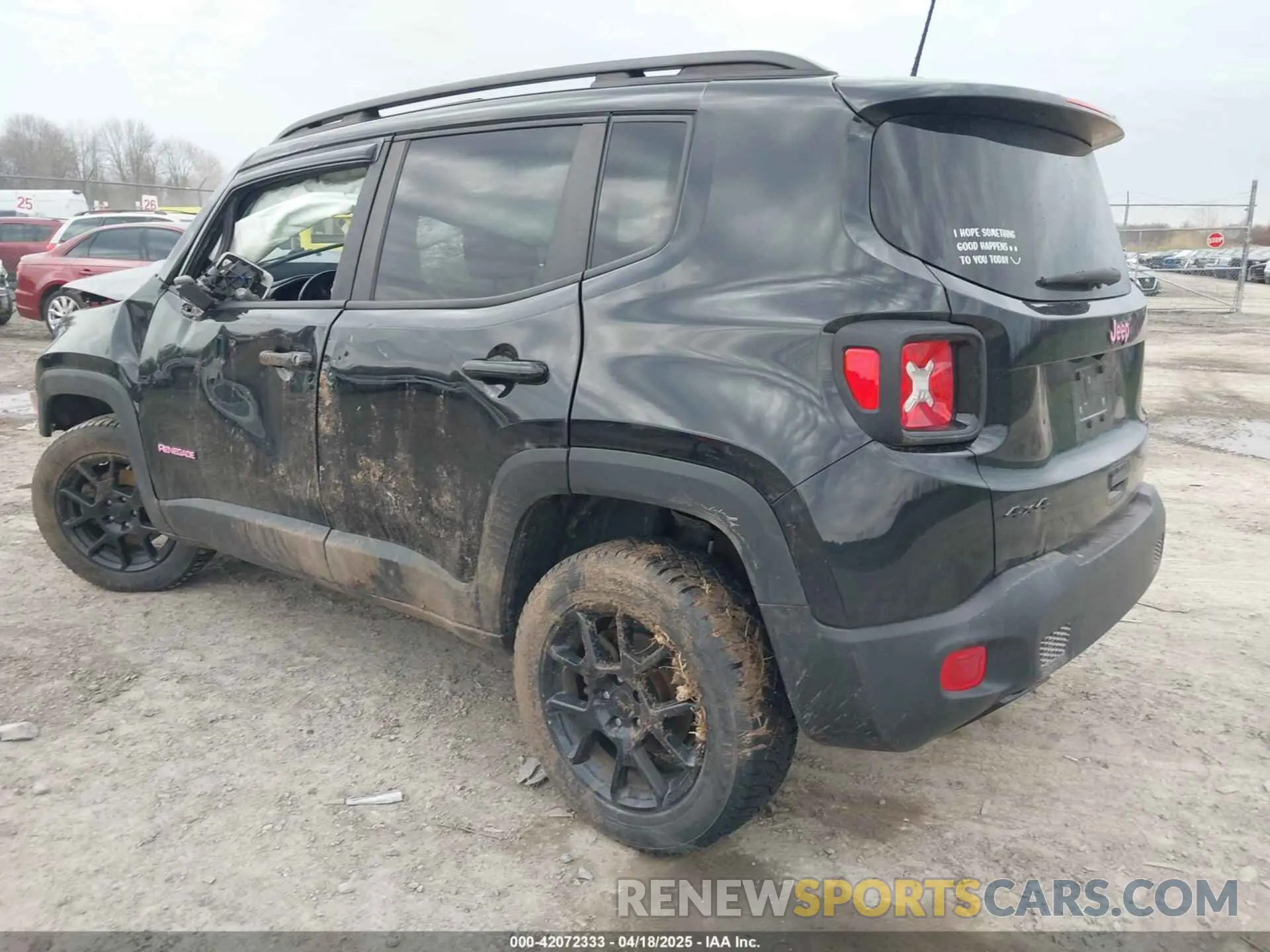 3 Photograph of a damaged car ZACNJBBB8LPM11042 JEEP RENEGADE 2020