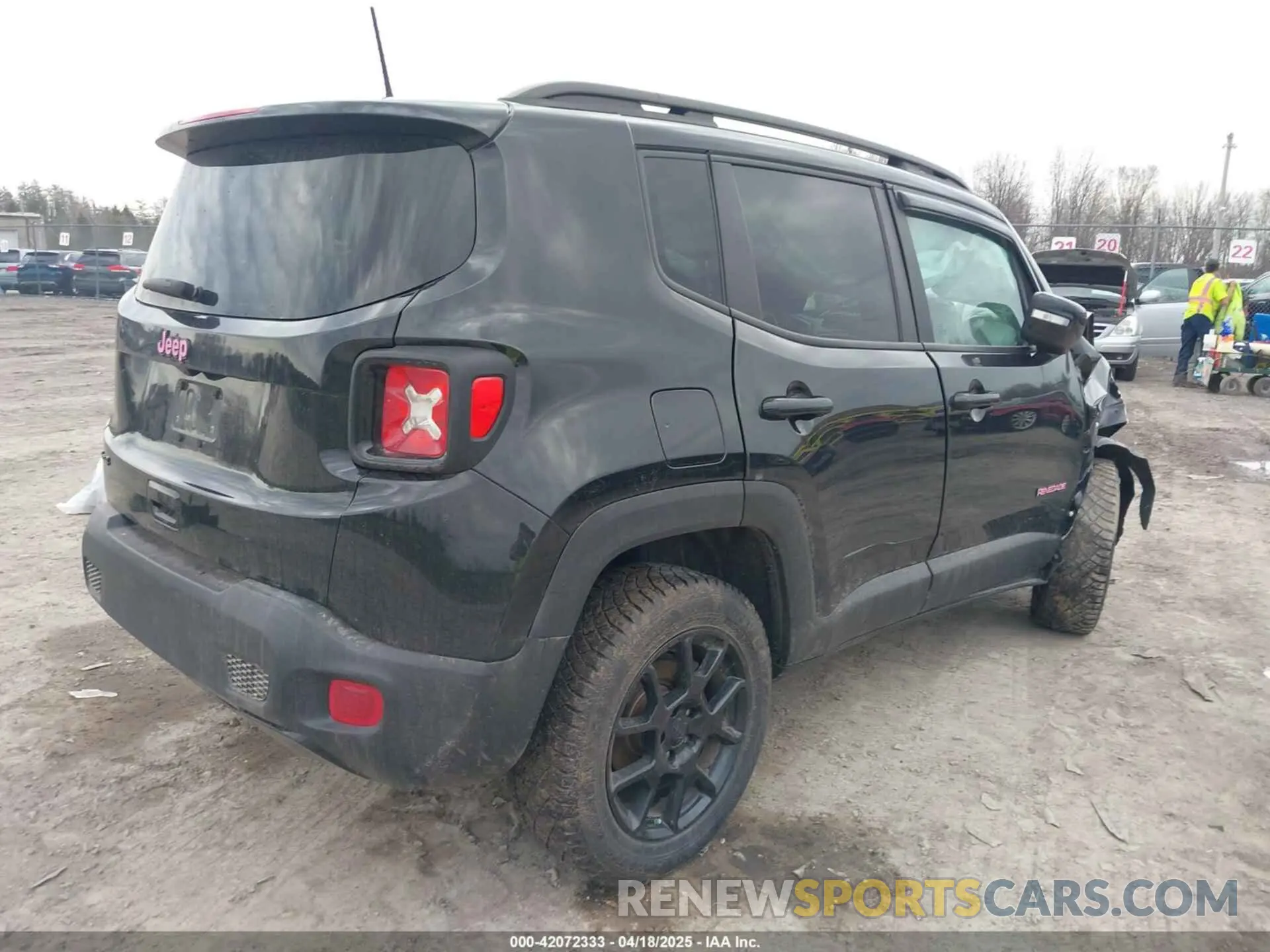 4 Photograph of a damaged car ZACNJBBB8LPM11042 JEEP RENEGADE 2020