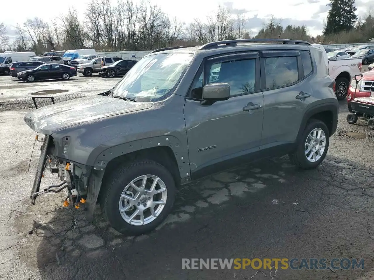 1 Photograph of a damaged car ZACNJBBB9LPL28896 JEEP RENEGADE 2020