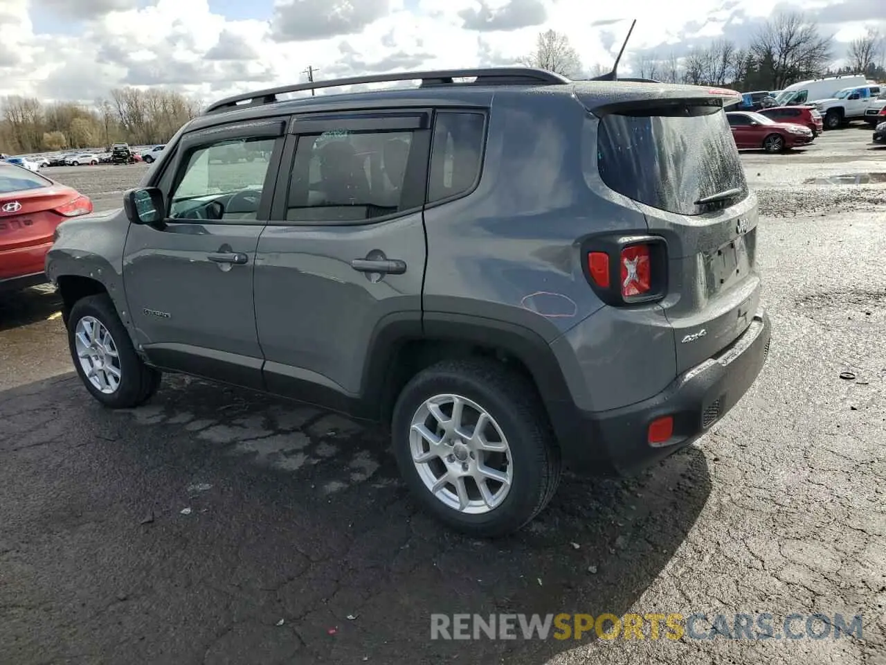 2 Photograph of a damaged car ZACNJBBB9LPL28896 JEEP RENEGADE 2020