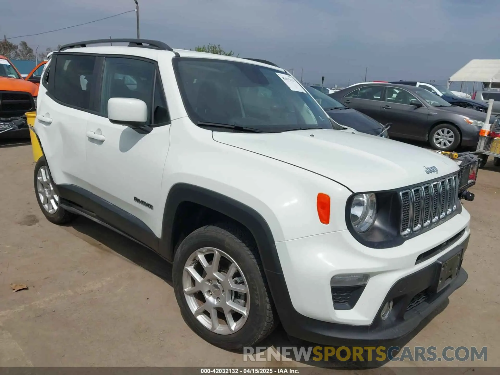 1 Photograph of a damaged car ZACNJBBB9LPL51708 JEEP RENEGADE 2020
