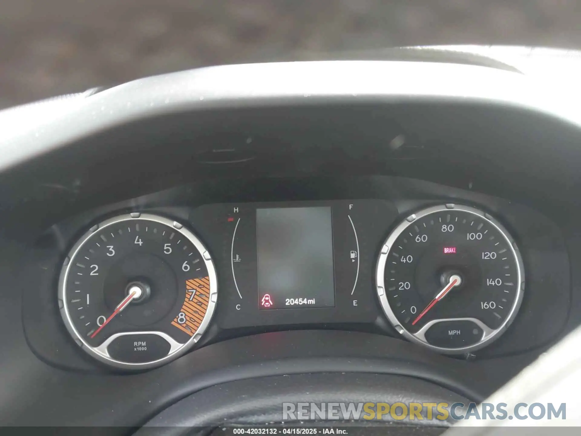 7 Photograph of a damaged car ZACNJBBB9LPL51708 JEEP RENEGADE 2020