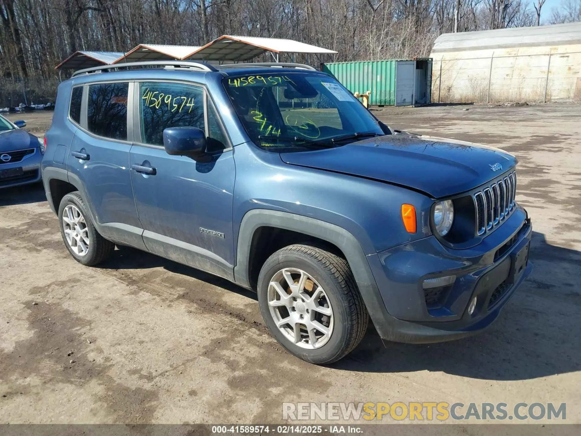 1 Photograph of a damaged car ZACNJBBB9LPL85731 JEEP RENEGADE 2020