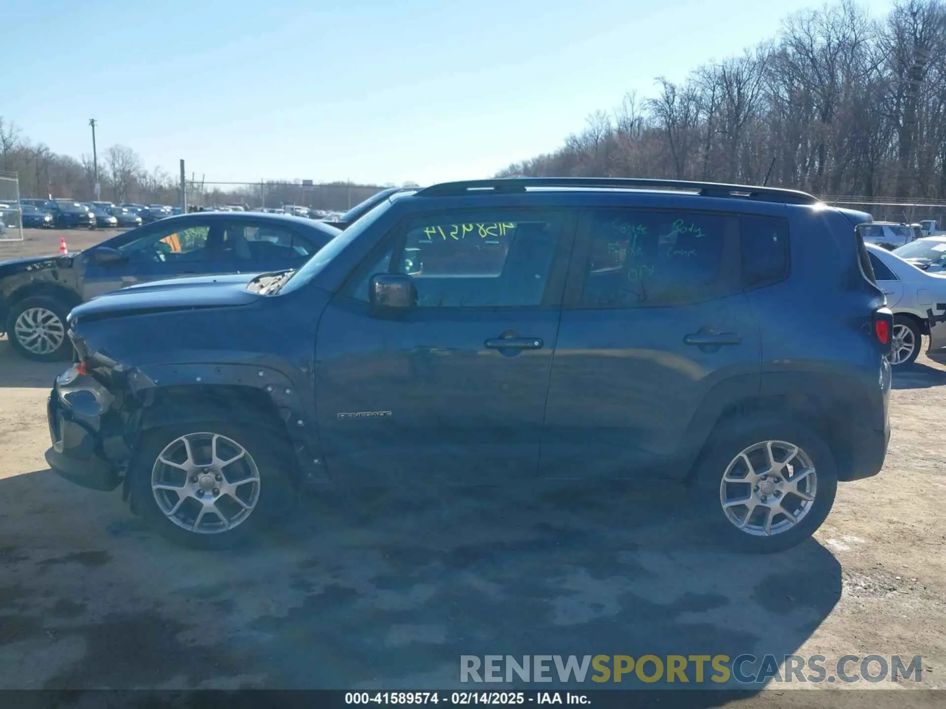 14 Photograph of a damaged car ZACNJBBB9LPL85731 JEEP RENEGADE 2020