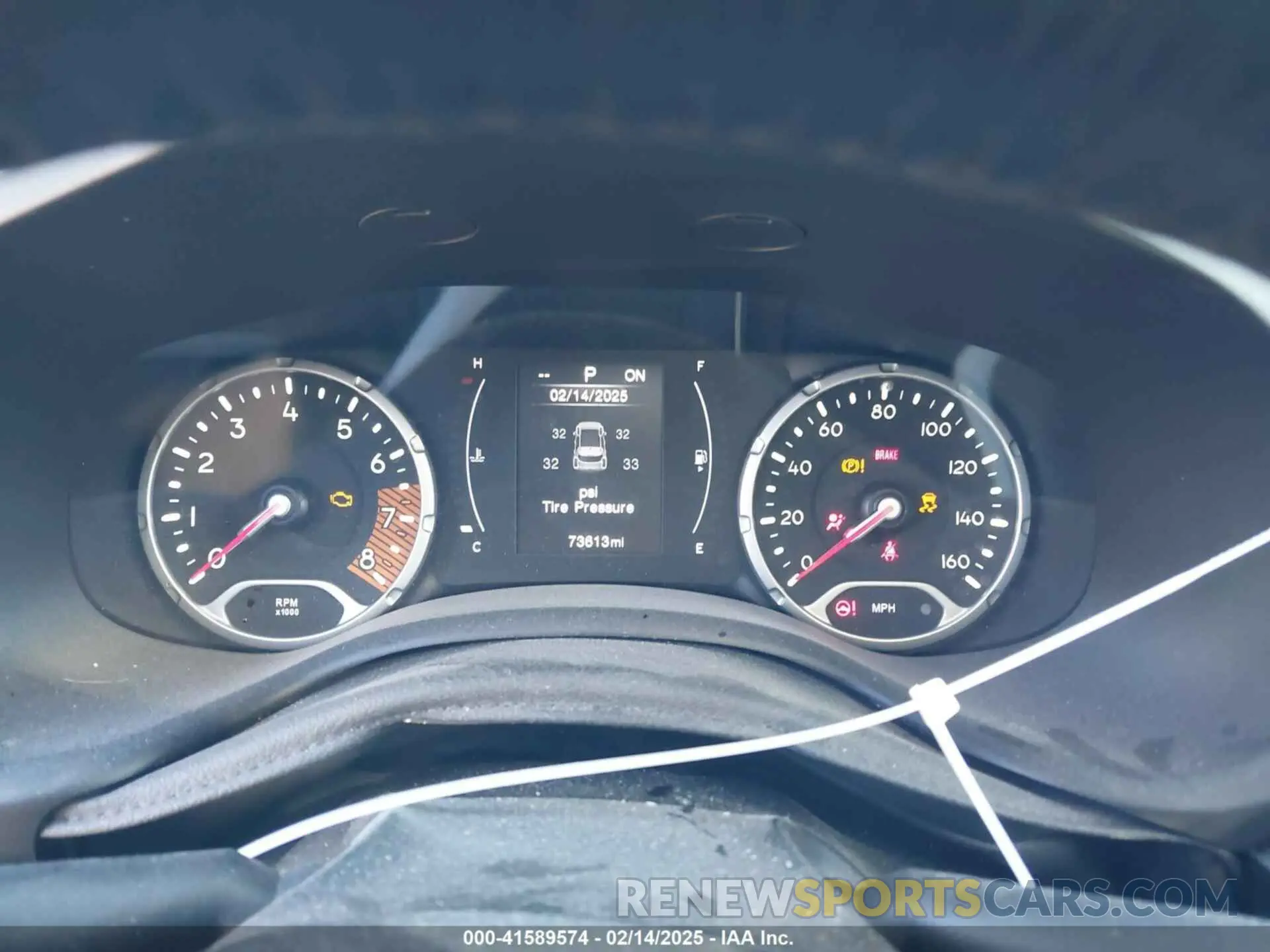 7 Photograph of a damaged car ZACNJBBB9LPL85731 JEEP RENEGADE 2020