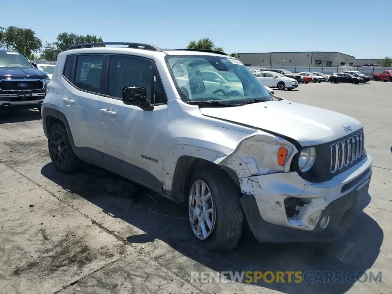 4 Photograph of a damaged car ZACNJBBBXLPL42094 JEEP RENEGADE 2020