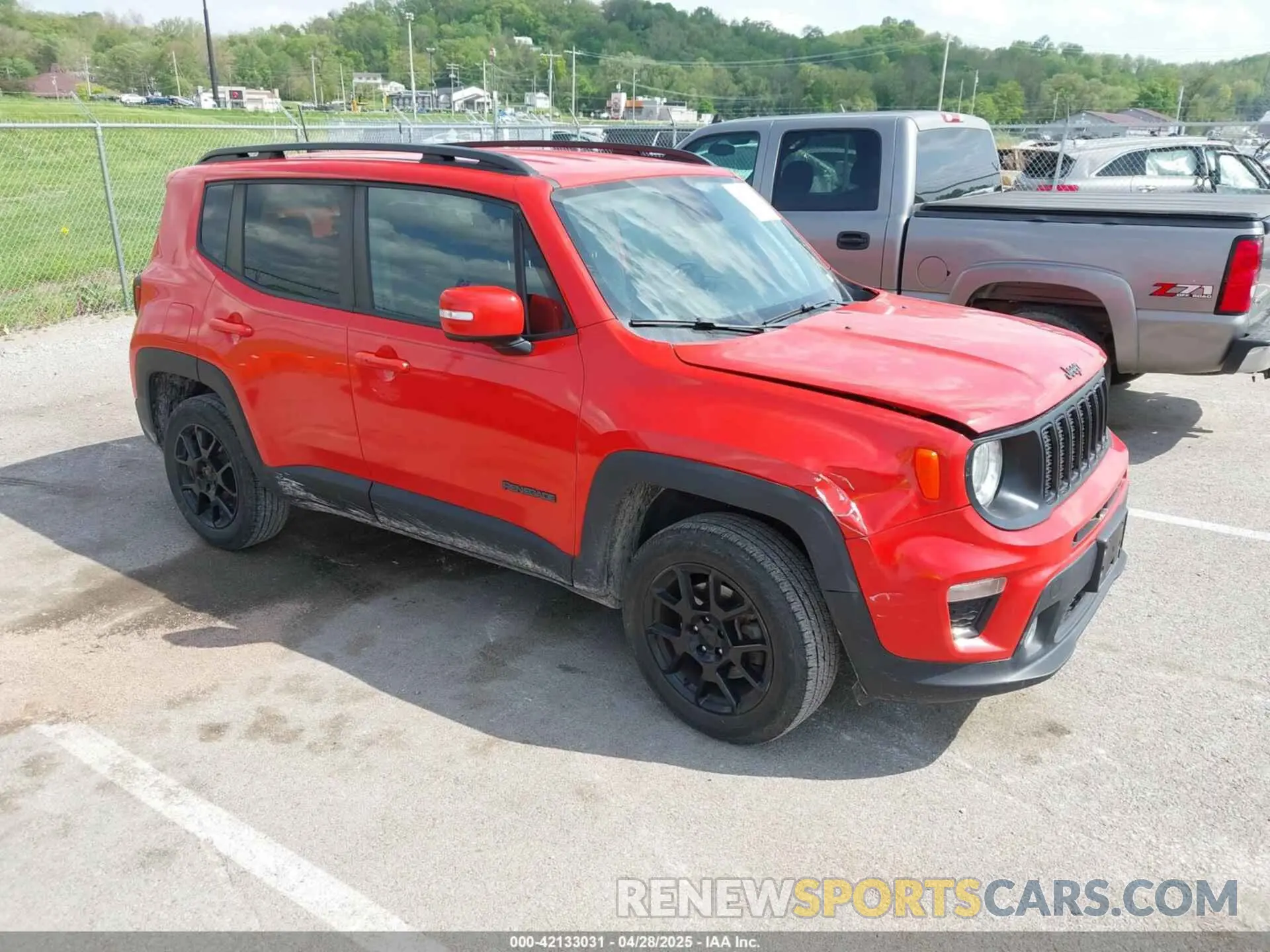 1 Photograph of a damaged car ZACNJBBBXLPL91196 JEEP RENEGADE 2020