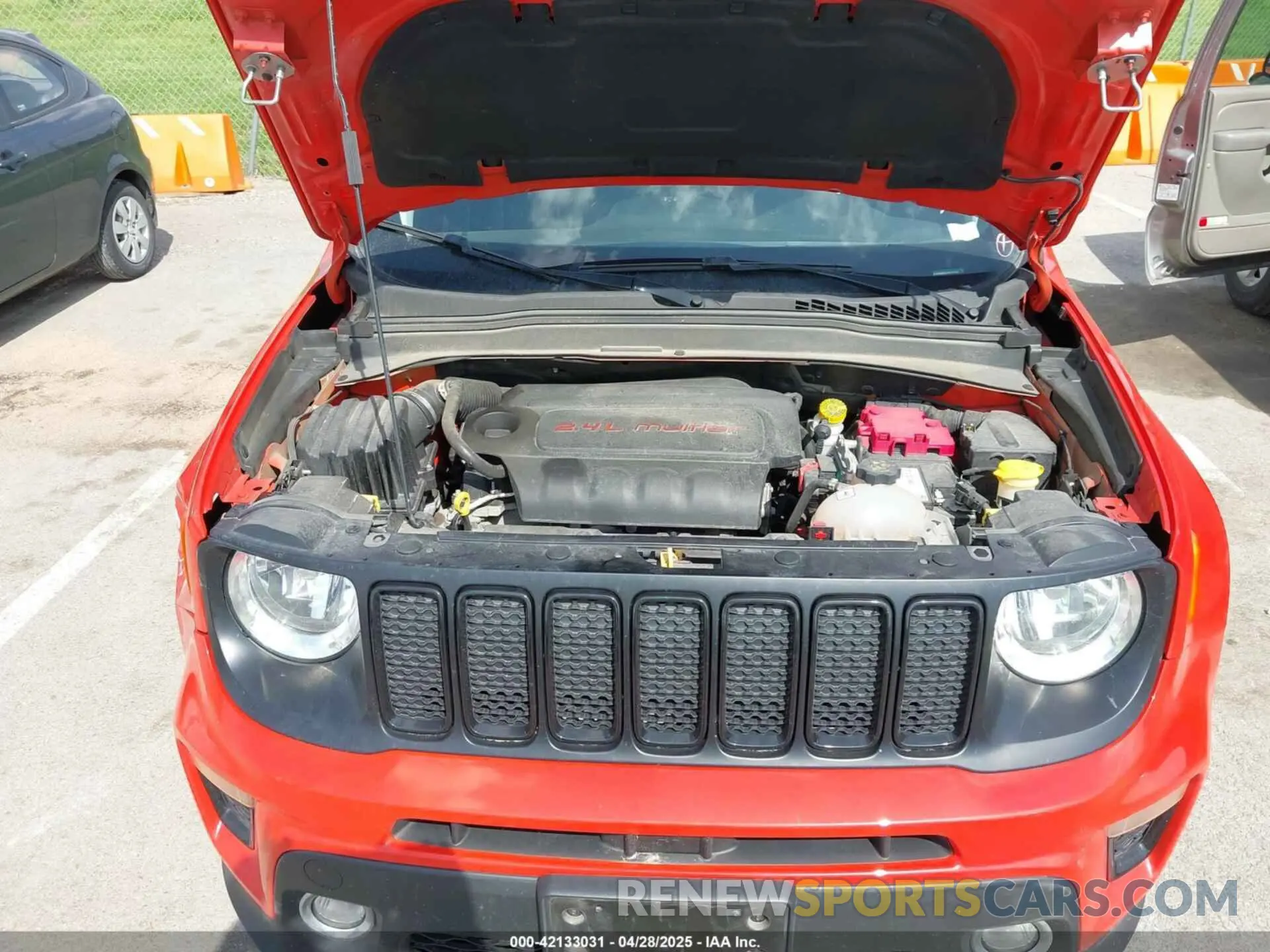 10 Photograph of a damaged car ZACNJBBBXLPL91196 JEEP RENEGADE 2020