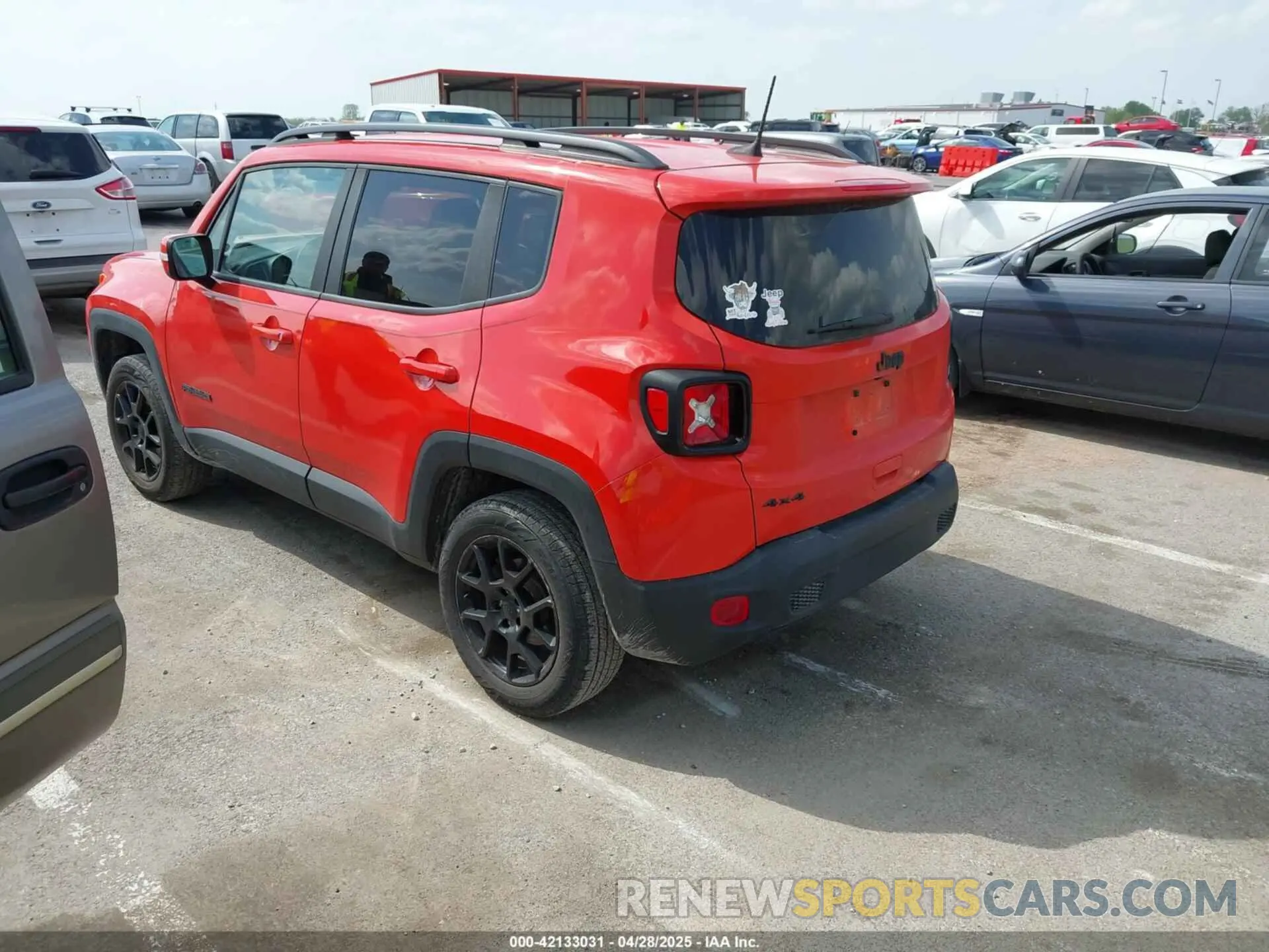 3 Photograph of a damaged car ZACNJBBBXLPL91196 JEEP RENEGADE 2020
