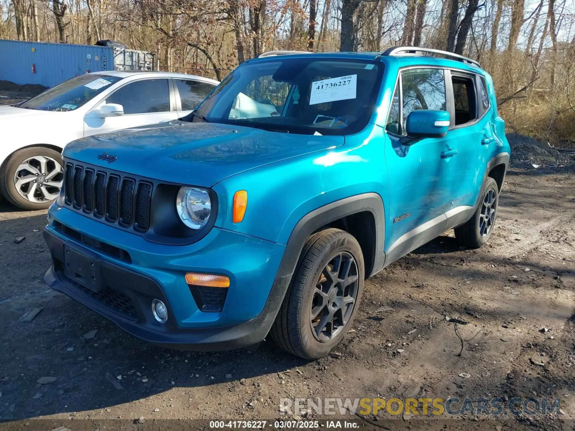 2 Photograph of a damaged car ZACNJBBBXLPL98746 JEEP RENEGADE 2020