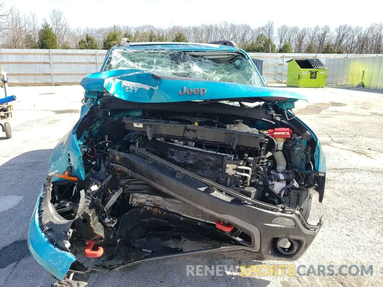 5 Photograph of a damaged car ZACNJBC11LPL33970 JEEP RENEGADE 2020