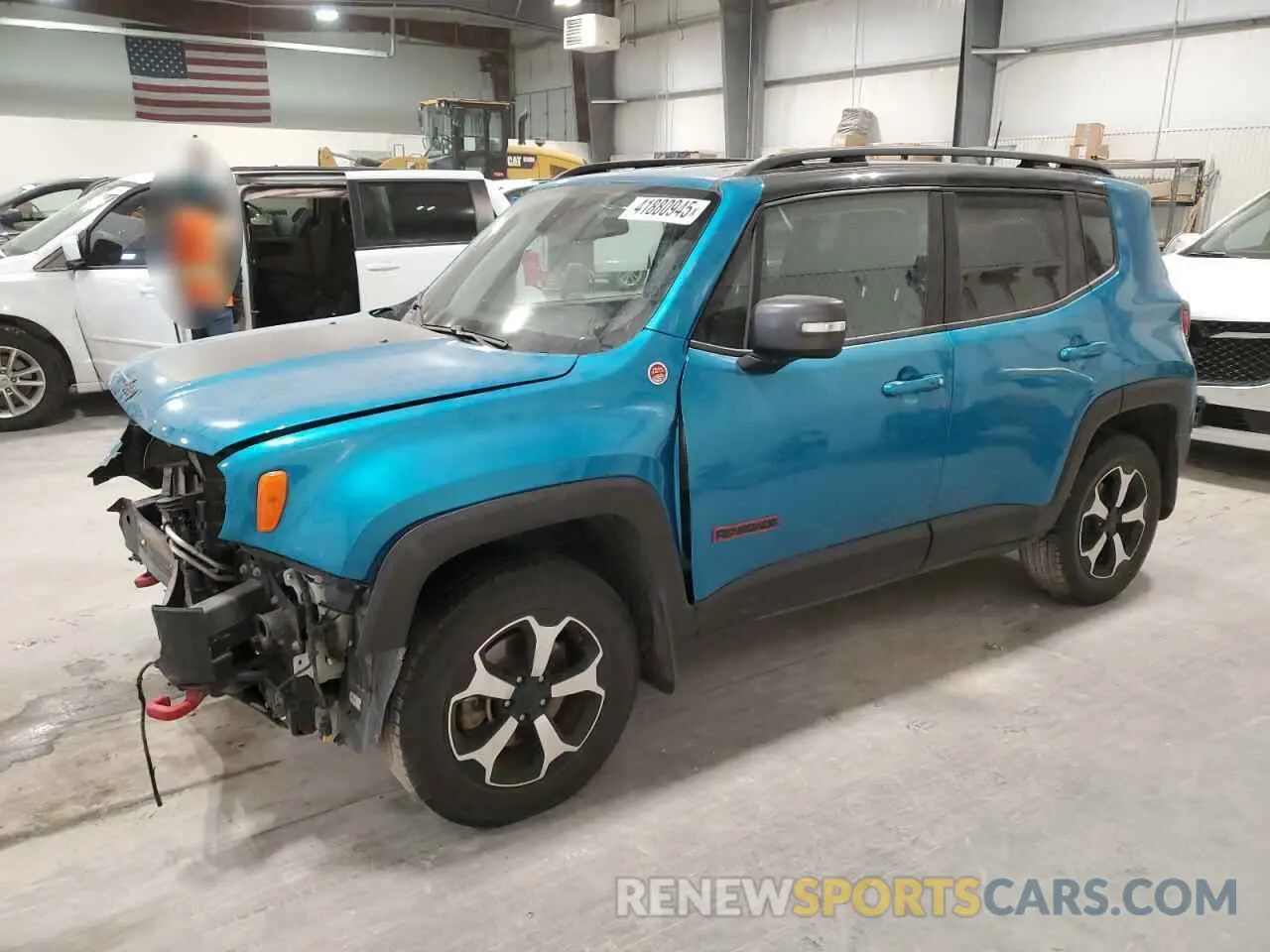 1 Photograph of a damaged car ZACNJBC13LPL92812 JEEP RENEGADE 2020