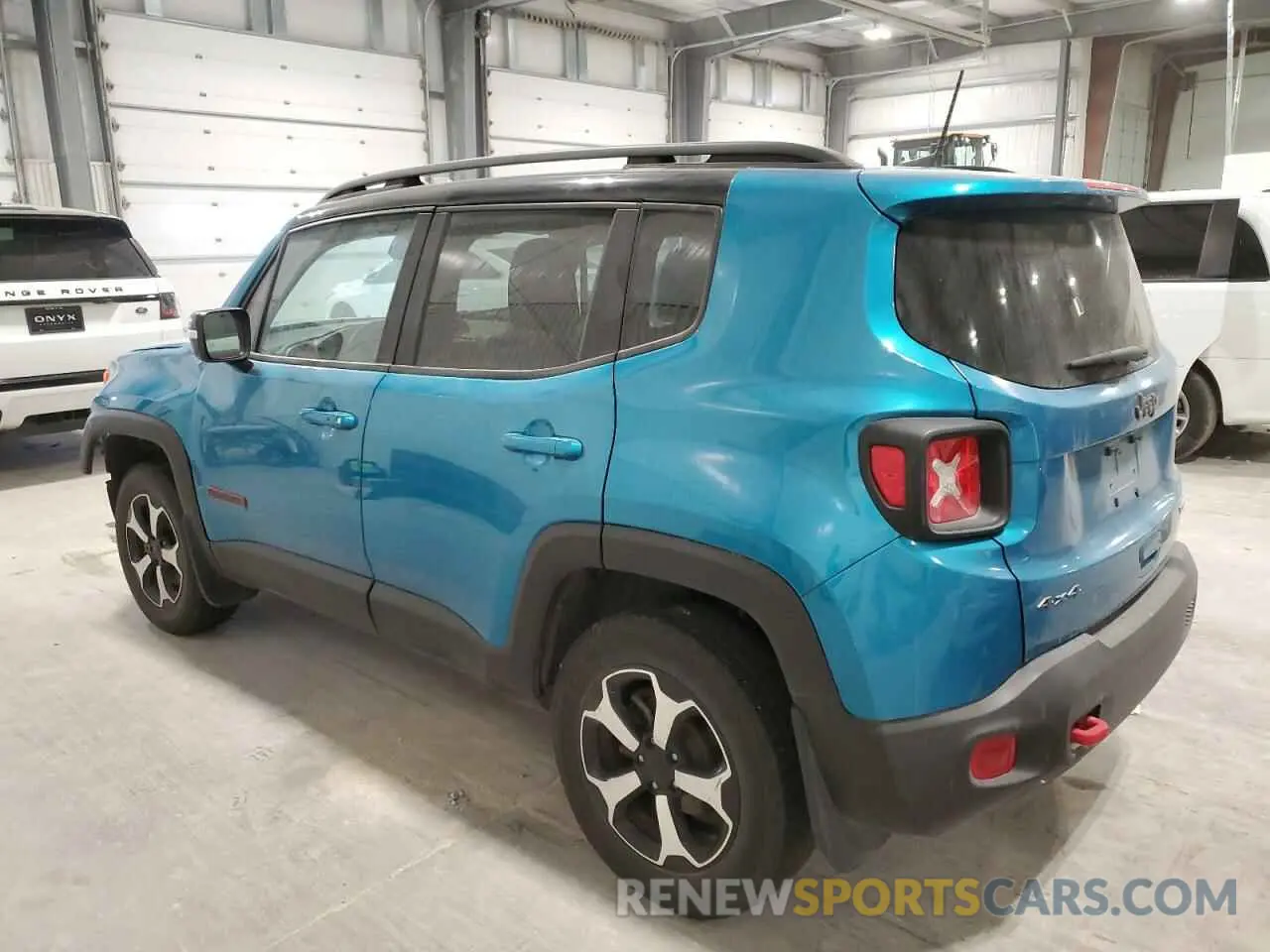 2 Photograph of a damaged car ZACNJBC13LPL92812 JEEP RENEGADE 2020