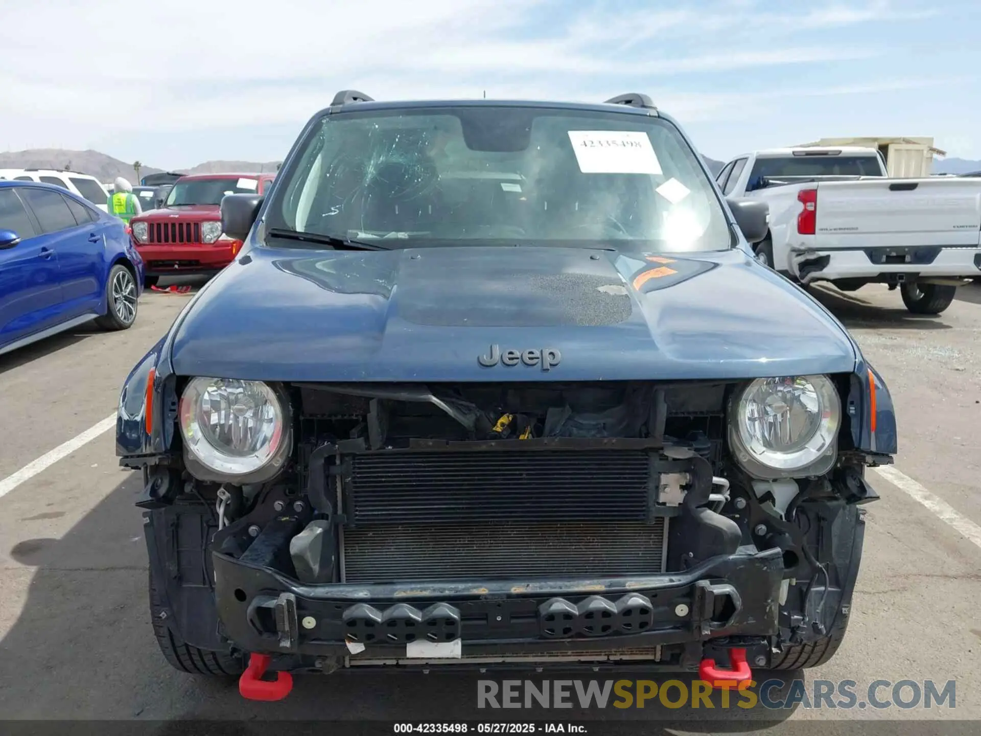 6 Photograph of a damaged car ZACNJBC15LPL63926 JEEP RENEGADE 2020