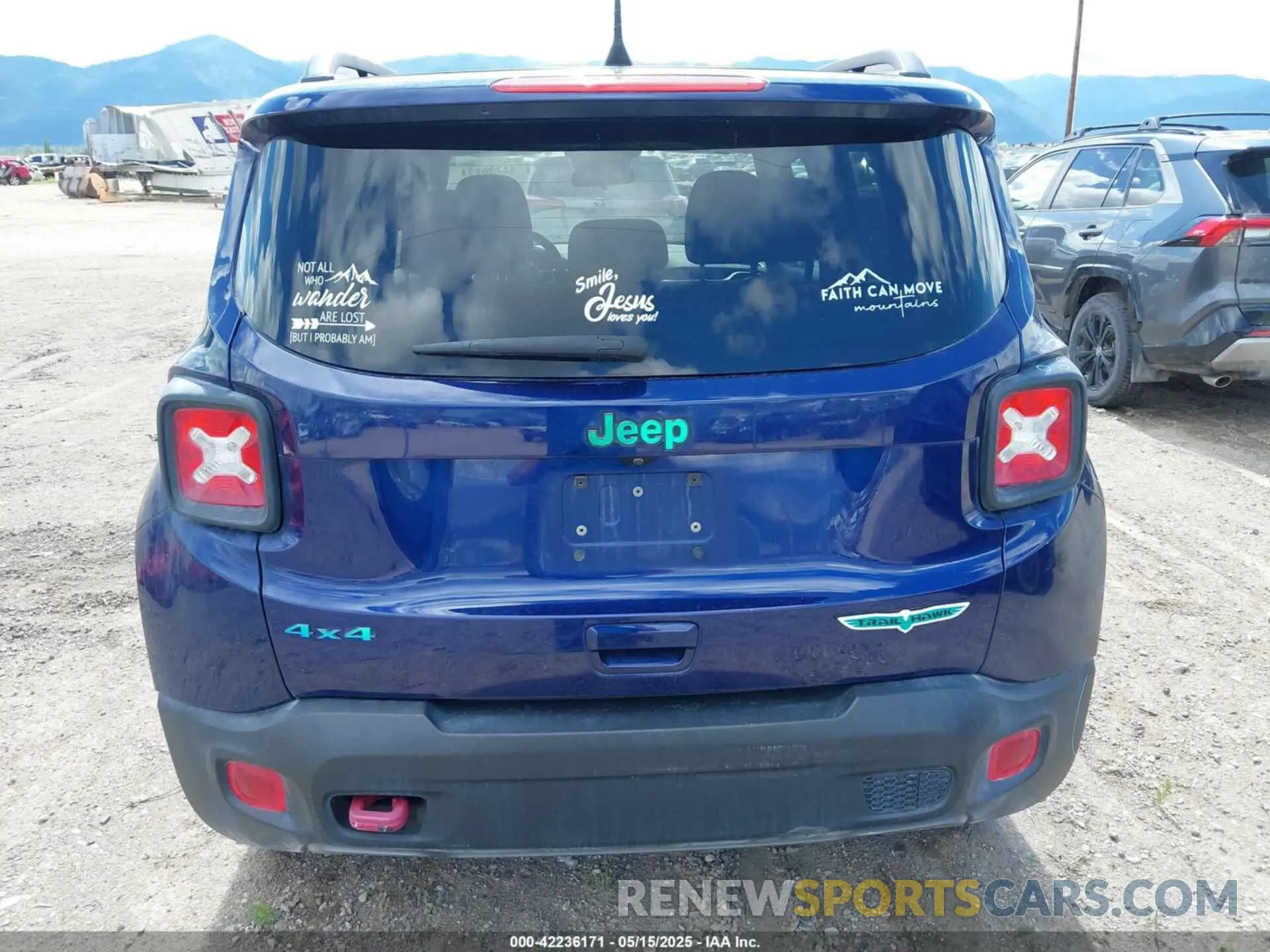 16 Photograph of a damaged car ZACNJBC16LPL78404 JEEP RENEGADE 2020