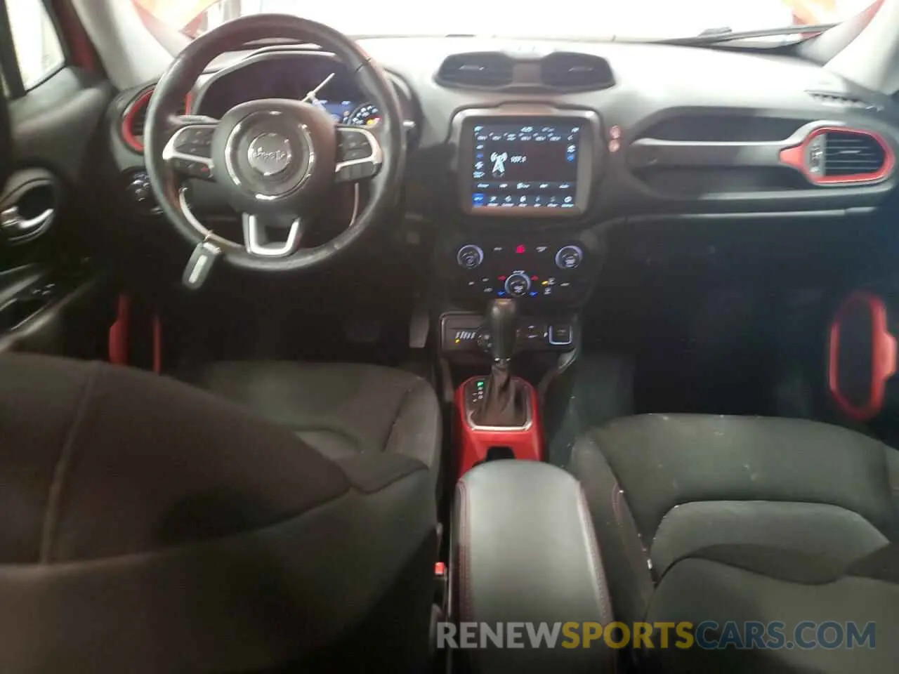 8 Photograph of a damaged car ZACNJBC16LPL85420 JEEP RENEGADE 2020