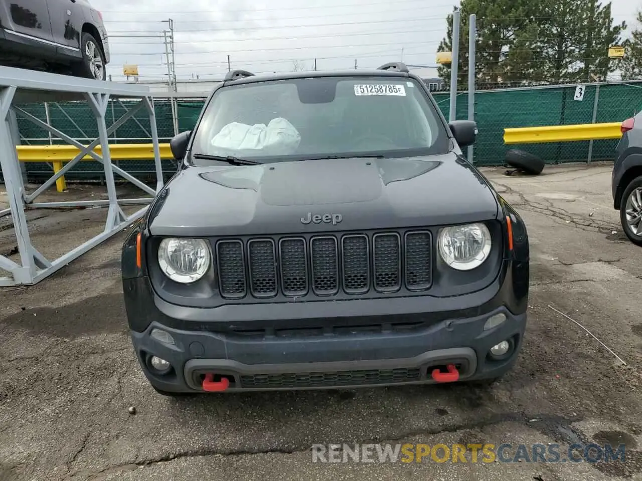 5 Photograph of a damaged car ZACNJBC16LPM03446 JEEP RENEGADE 2020