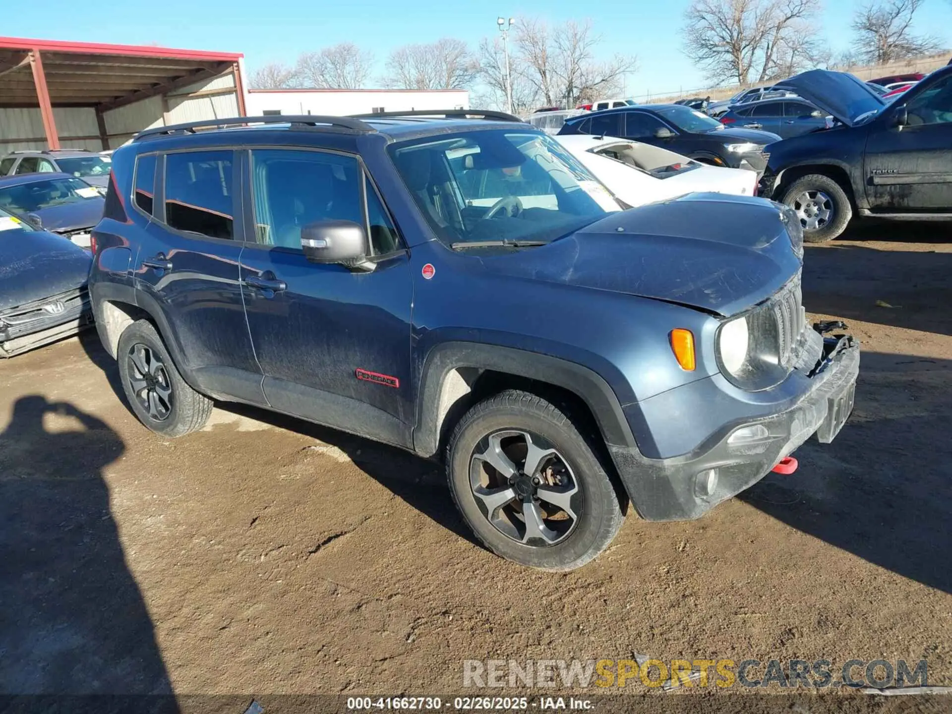 1 Photograph of a damaged car ZACNJBC17LPL78475 JEEP RENEGADE 2020