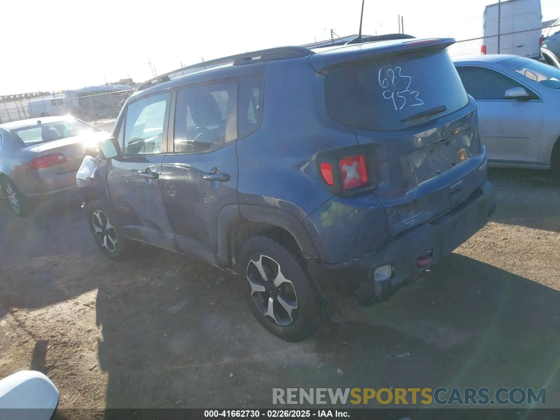 3 Photograph of a damaged car ZACNJBC17LPL78475 JEEP RENEGADE 2020
