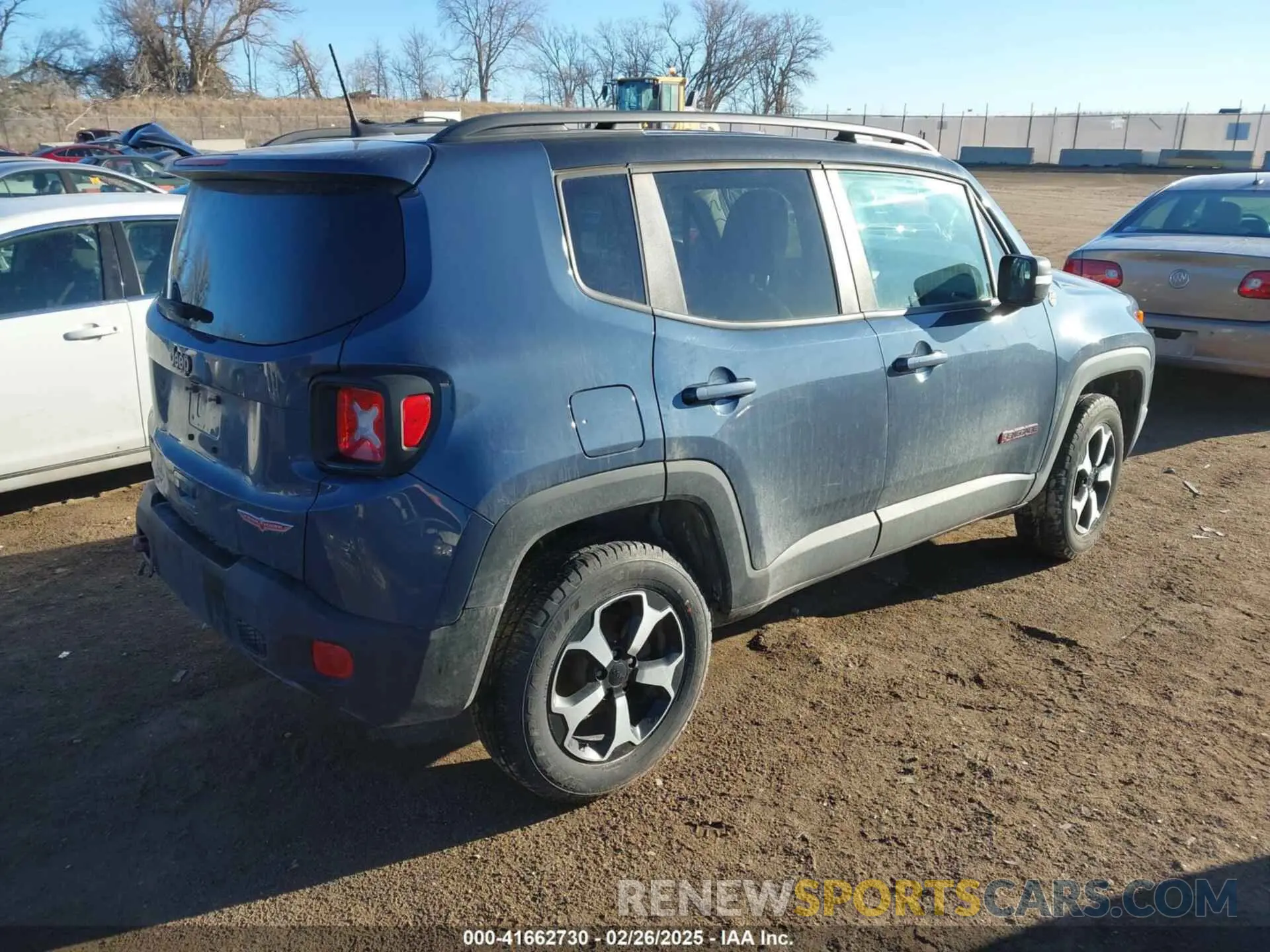 4 Photograph of a damaged car ZACNJBC17LPL78475 JEEP RENEGADE 2020