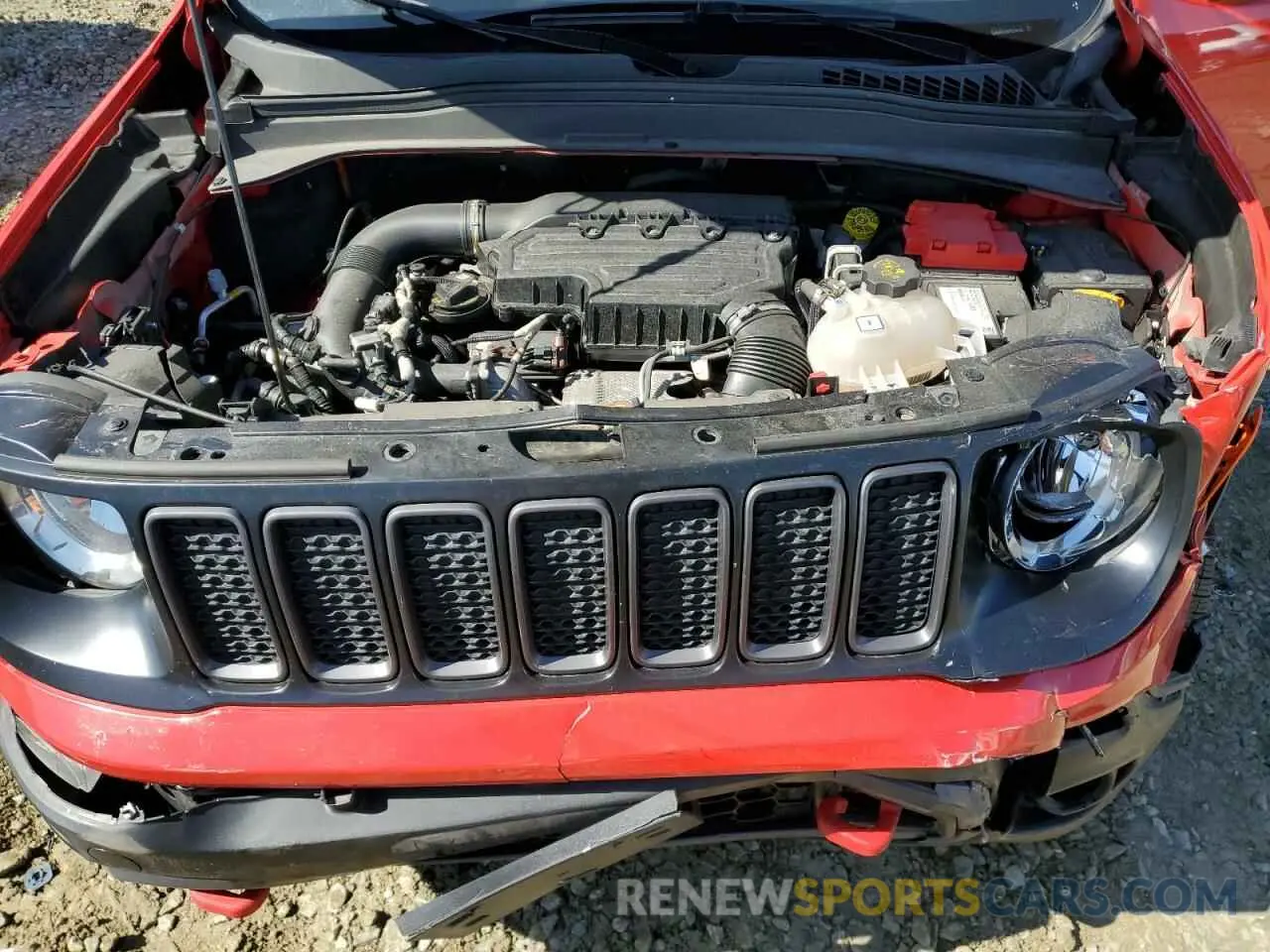 13 Photograph of a damaged car ZACNJBC18LPL14512 JEEP RENEGADE 2020