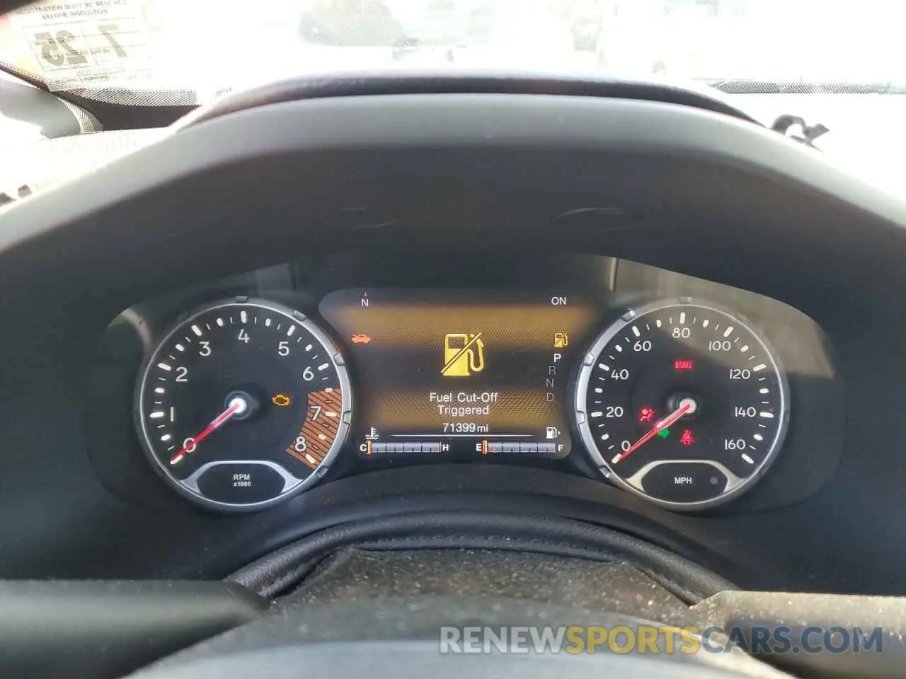 9 Photograph of a damaged car ZACNJBC18LPL14512 JEEP RENEGADE 2020