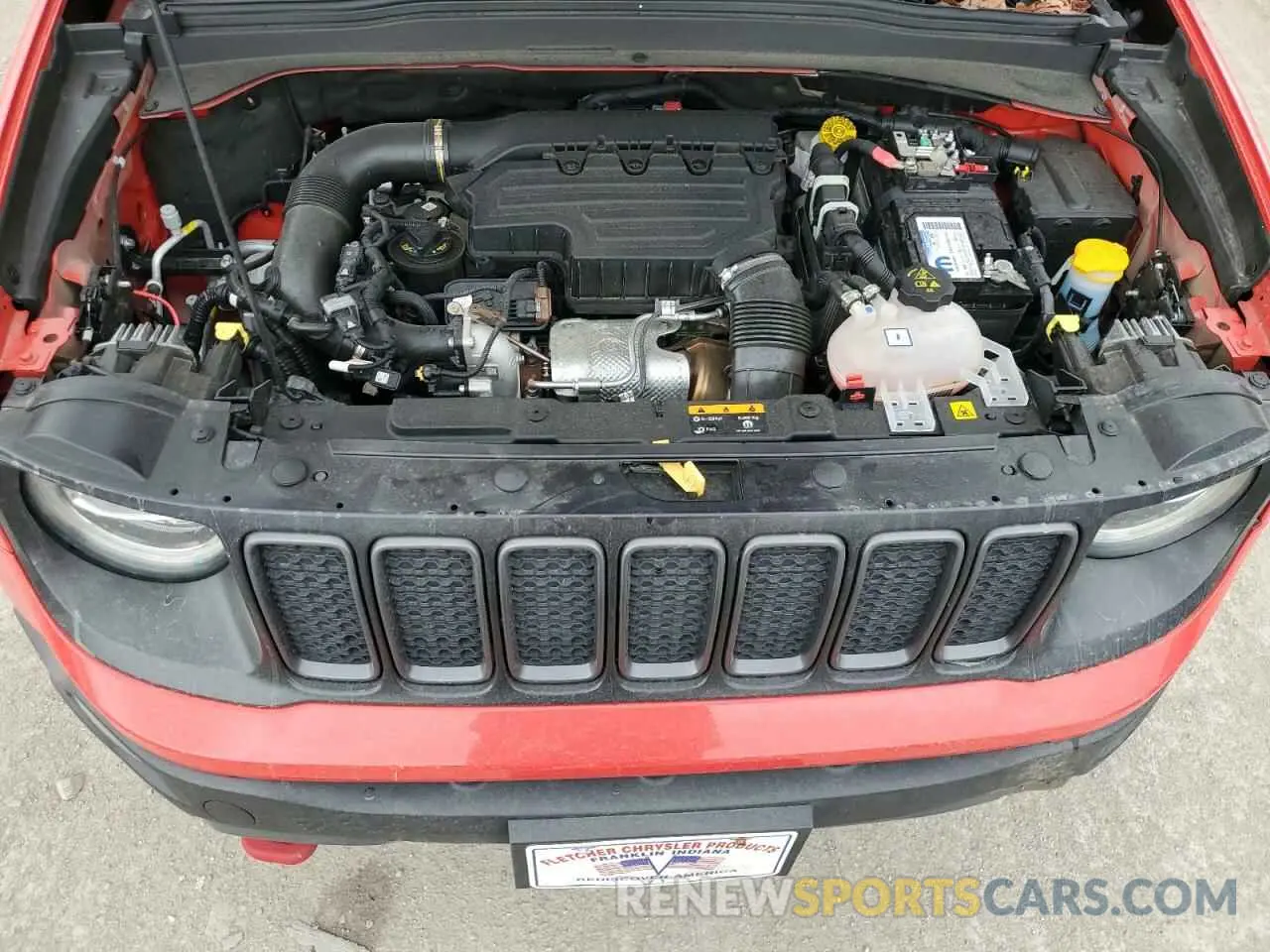 12 Photograph of a damaged car ZACNJBC18LPL78758 JEEP RENEGADE 2020
