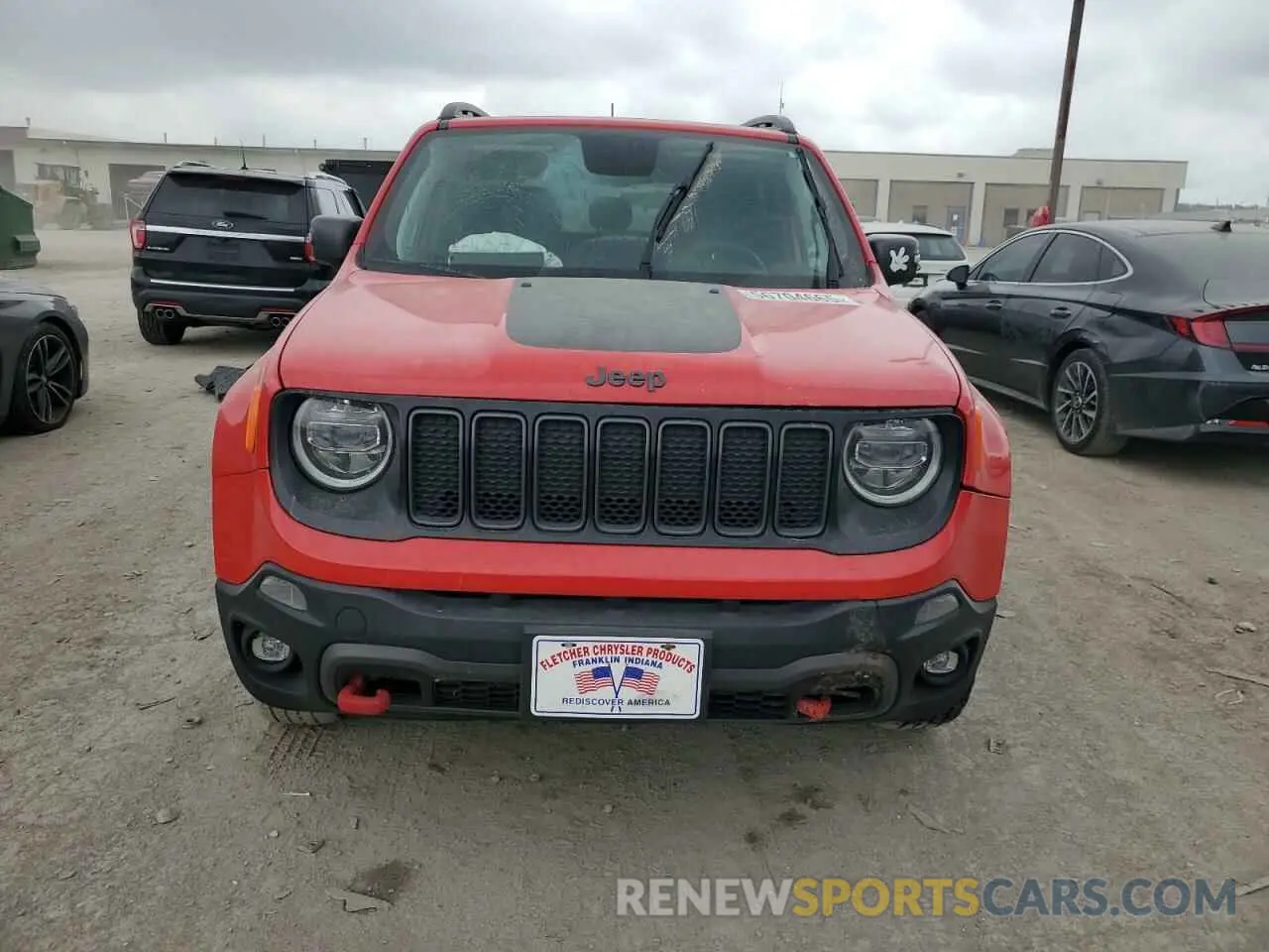 5 Photograph of a damaged car ZACNJBC18LPL78758 JEEP RENEGADE 2020