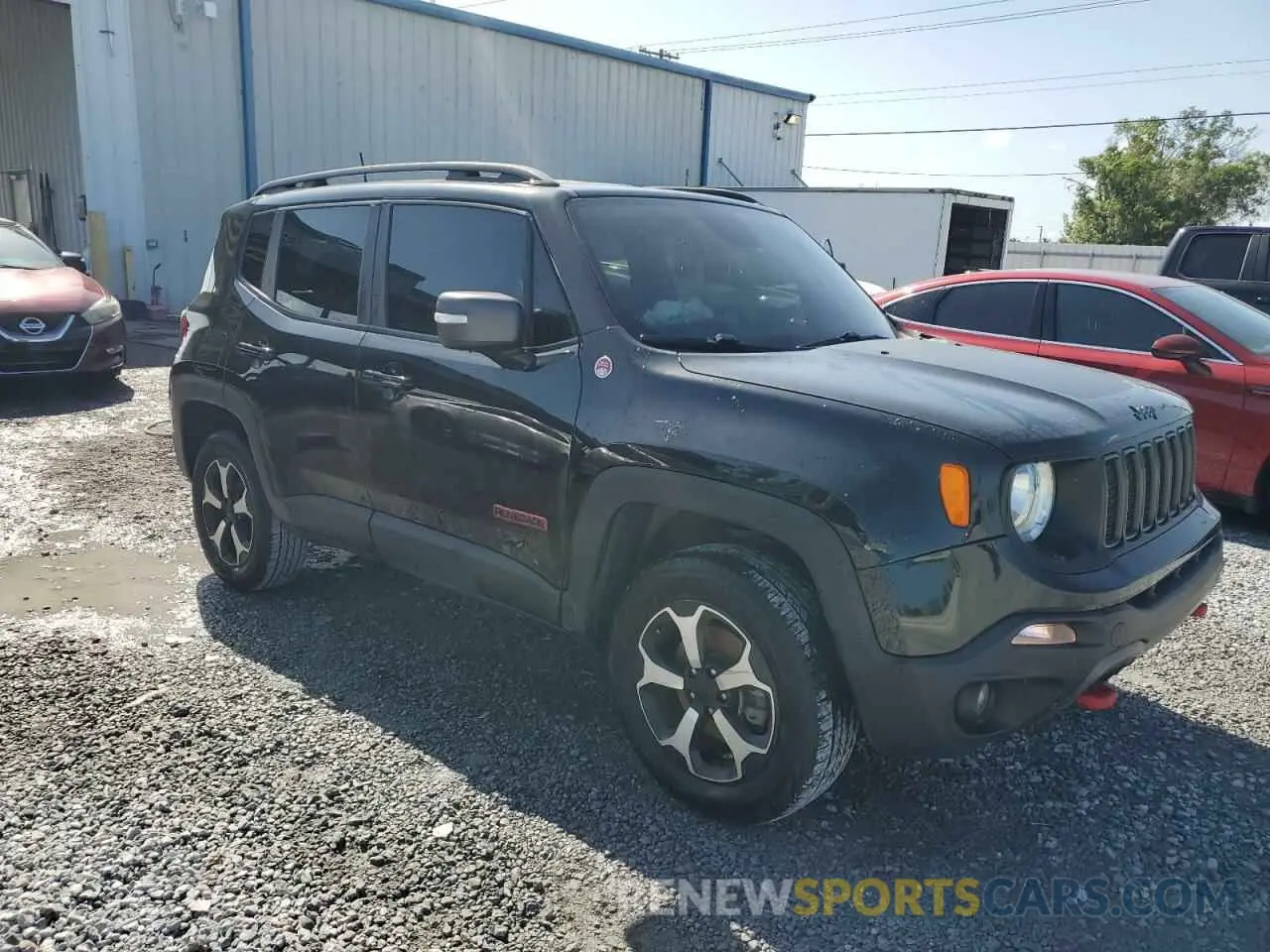 4 Photograph of a damaged car ZACNJBC18LPM03643 JEEP RENEGADE 2020