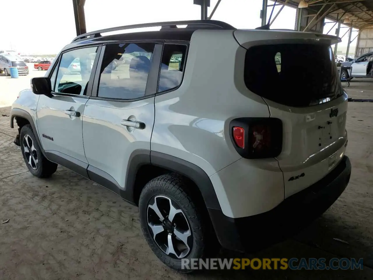 2 Photograph of a damaged car ZACNJBC1XLPL02653 JEEP RENEGADE 2020