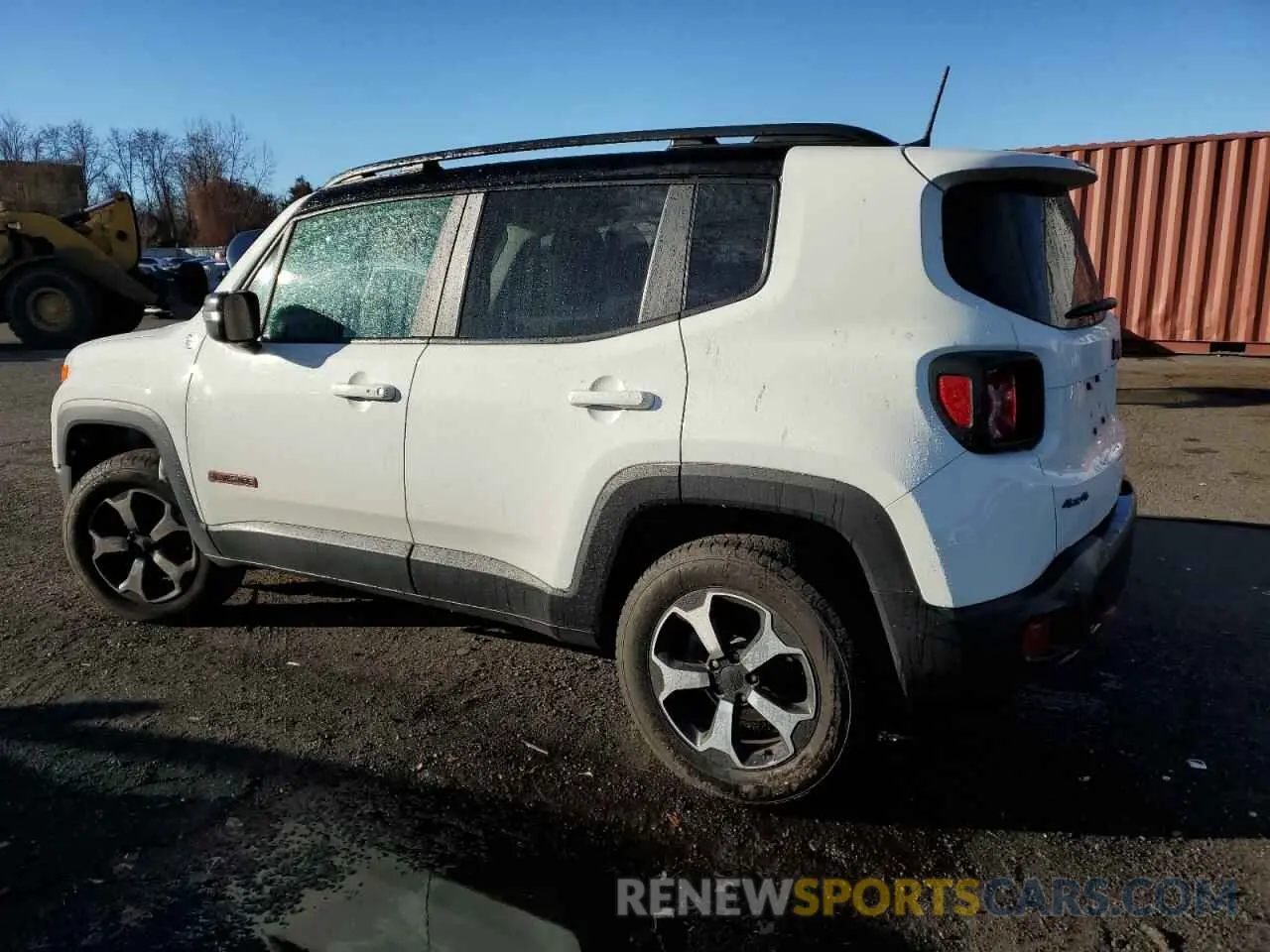 2 Photograph of a damaged car ZACNJBC1XLPL95318 JEEP RENEGADE 2020
