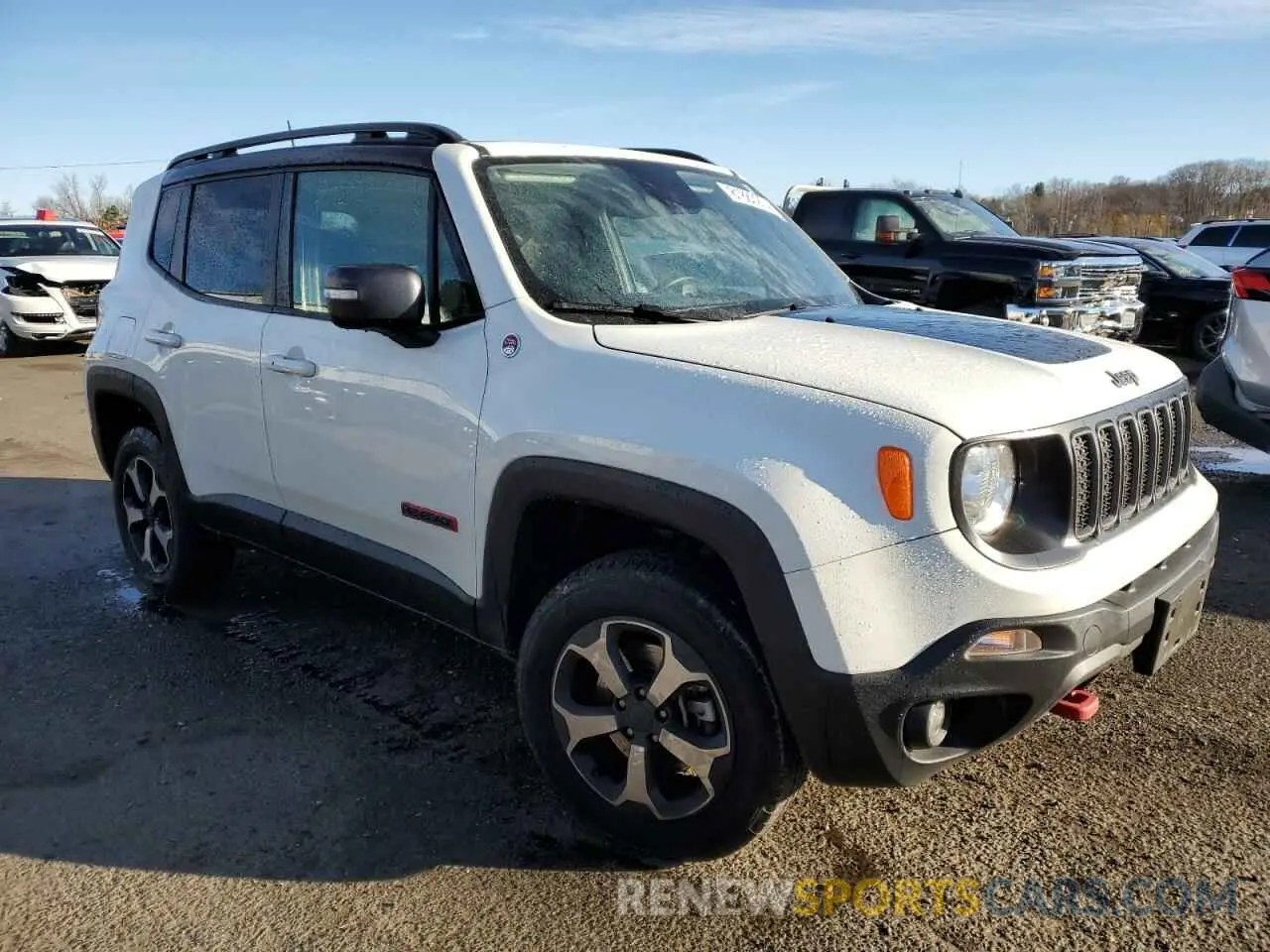 4 Photograph of a damaged car ZACNJBC1XLPL95318 JEEP RENEGADE 2020