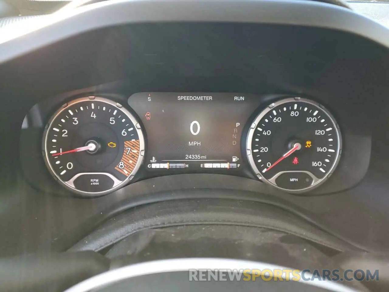 9 Photograph of a damaged car ZACNJBC1XLPL95318 JEEP RENEGADE 2020