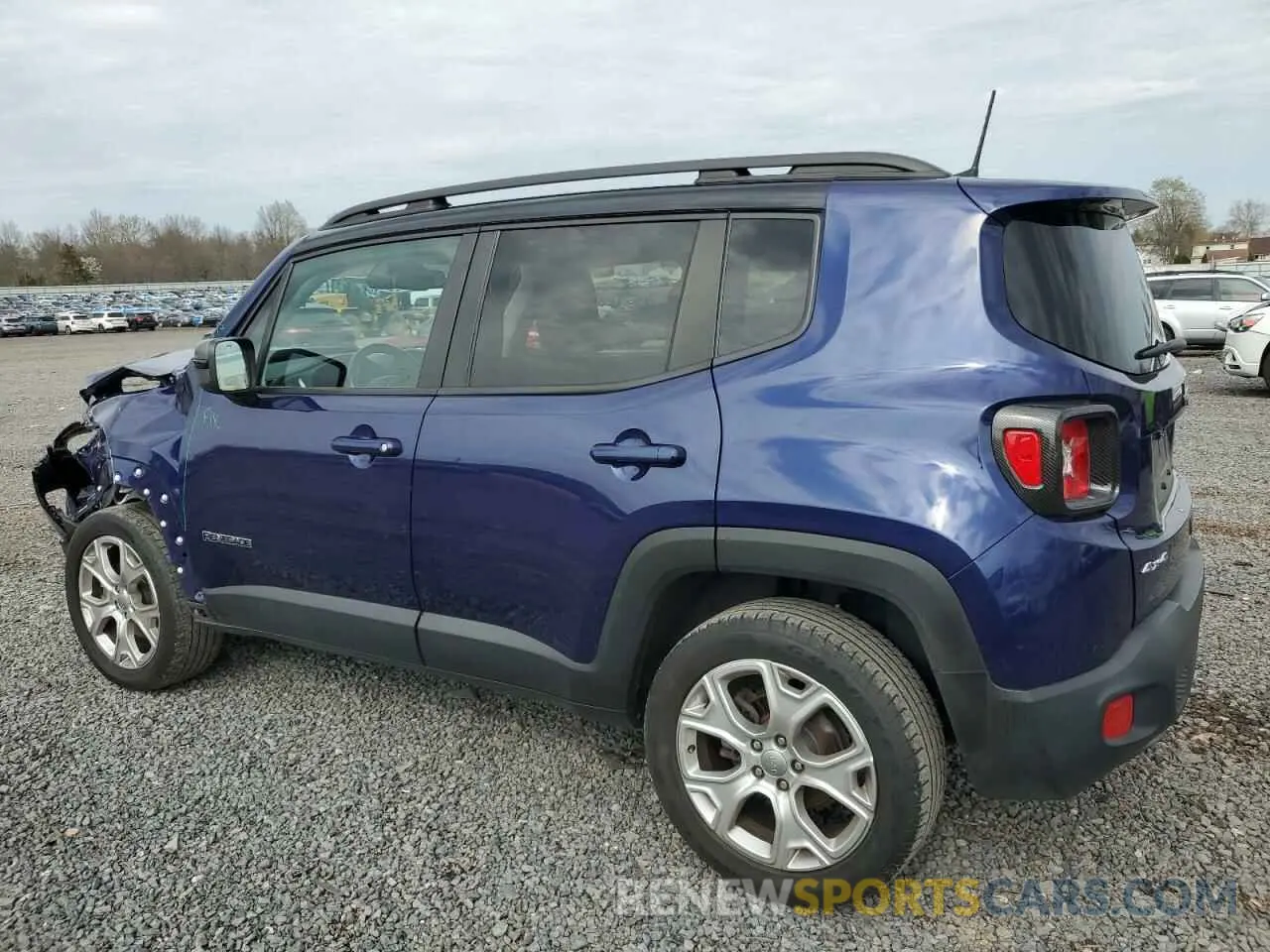 2 Photograph of a damaged car ZACNJBD10LPL73598 JEEP RENEGADE 2020