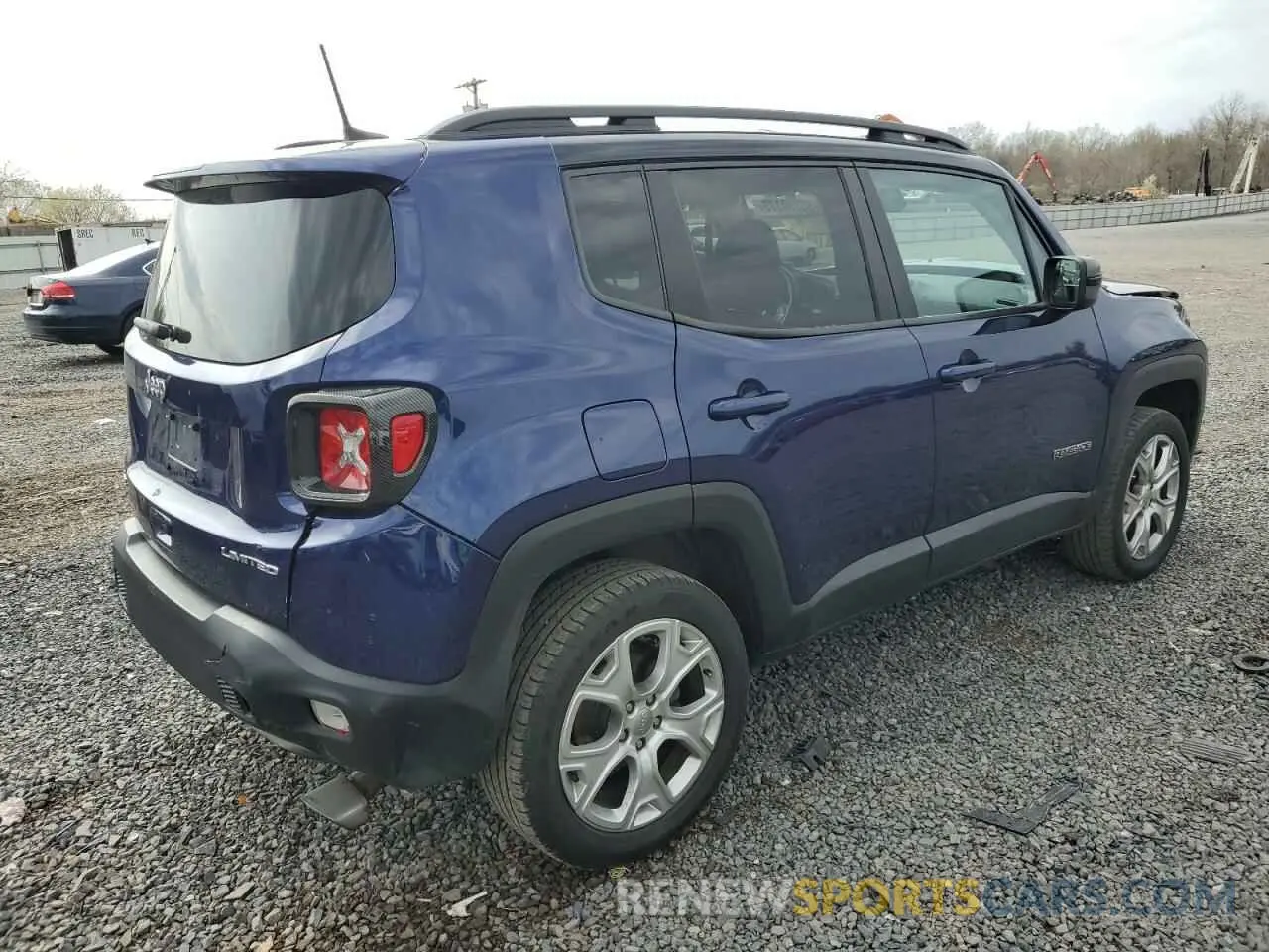 3 Photograph of a damaged car ZACNJBD10LPL73598 JEEP RENEGADE 2020