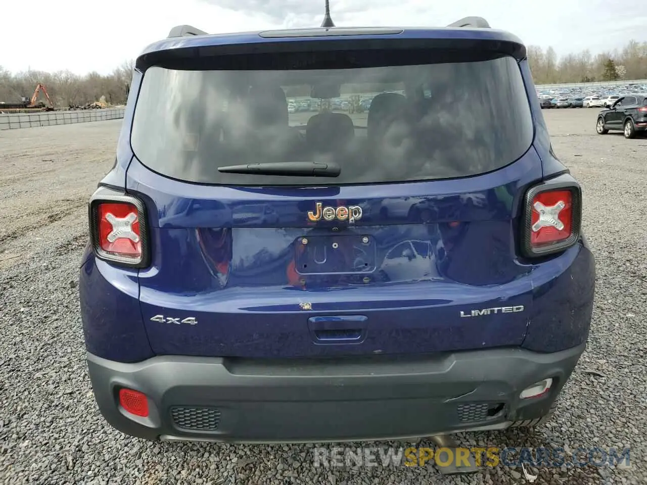 6 Photograph of a damaged car ZACNJBD10LPL73598 JEEP RENEGADE 2020