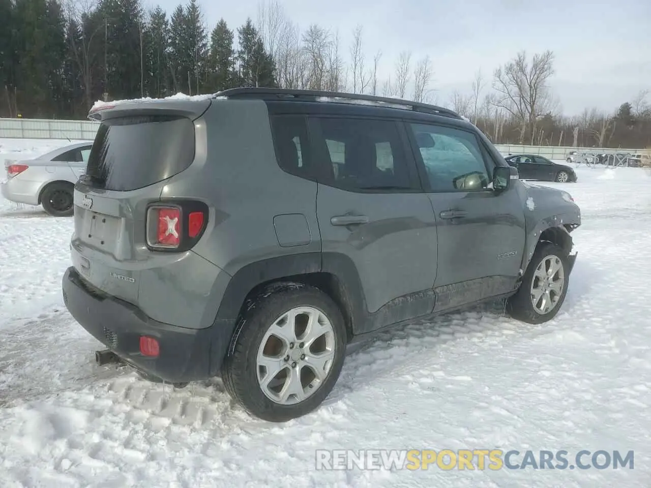 3 Photograph of a damaged car ZACNJBD16LPL76313 JEEP RENEGADE 2020