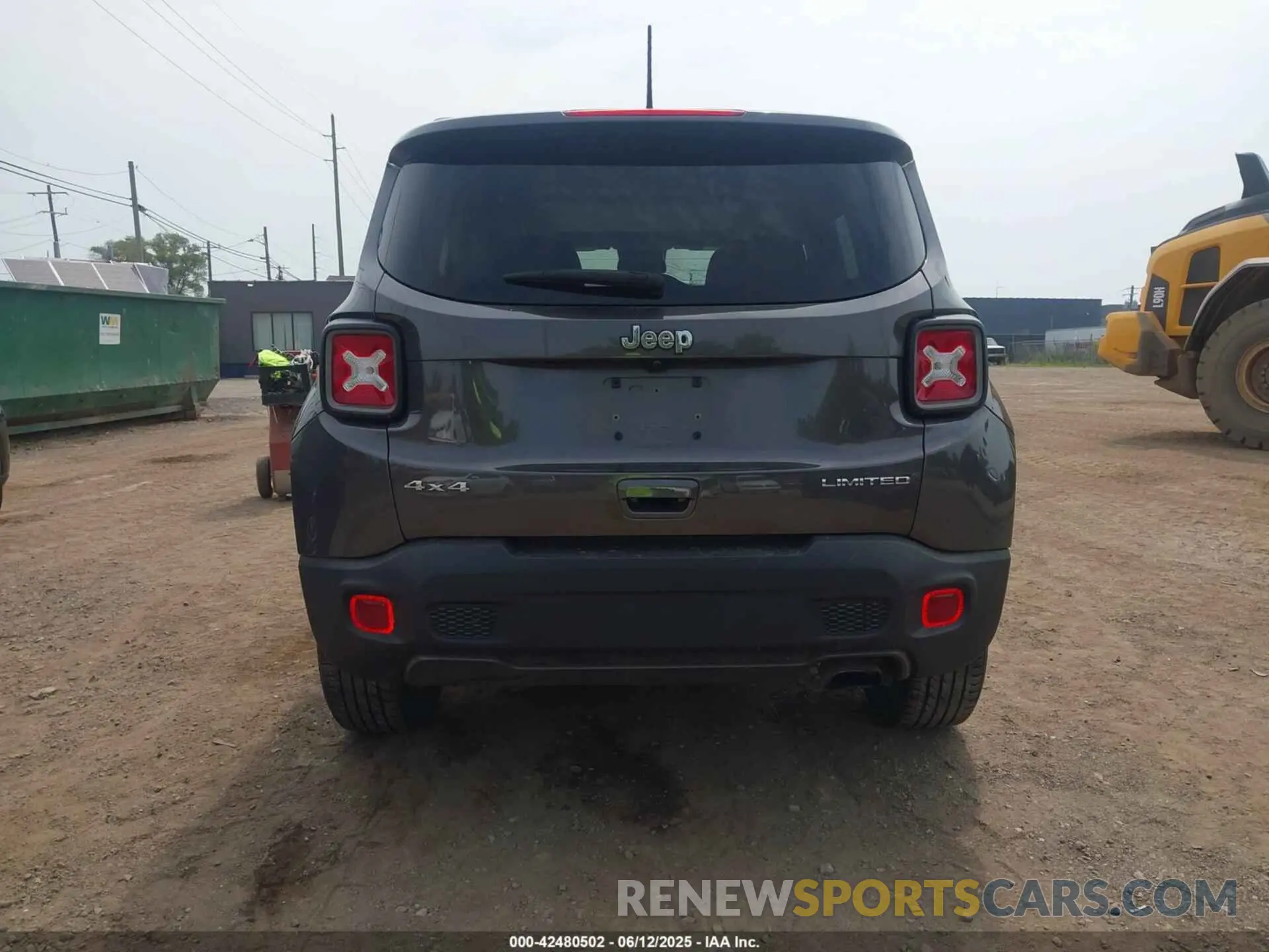 16 Photograph of a damaged car ZACNJBD16LPM13909 JEEP RENEGADE 2020