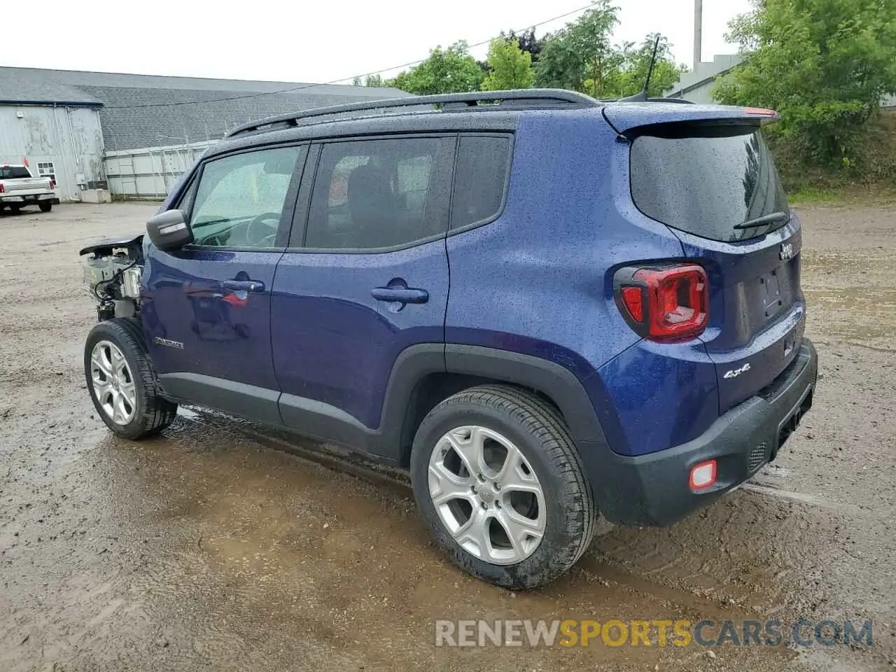 2 Photograph of a damaged car ZACNJBD18LPL82744 JEEP RENEGADE 2020
