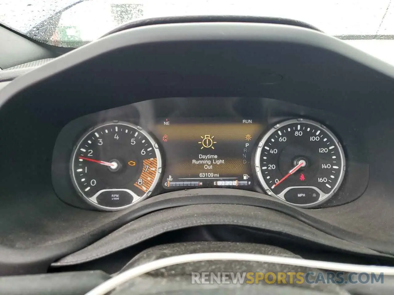 9 Photograph of a damaged car ZACNJBD18LPL82744 JEEP RENEGADE 2020