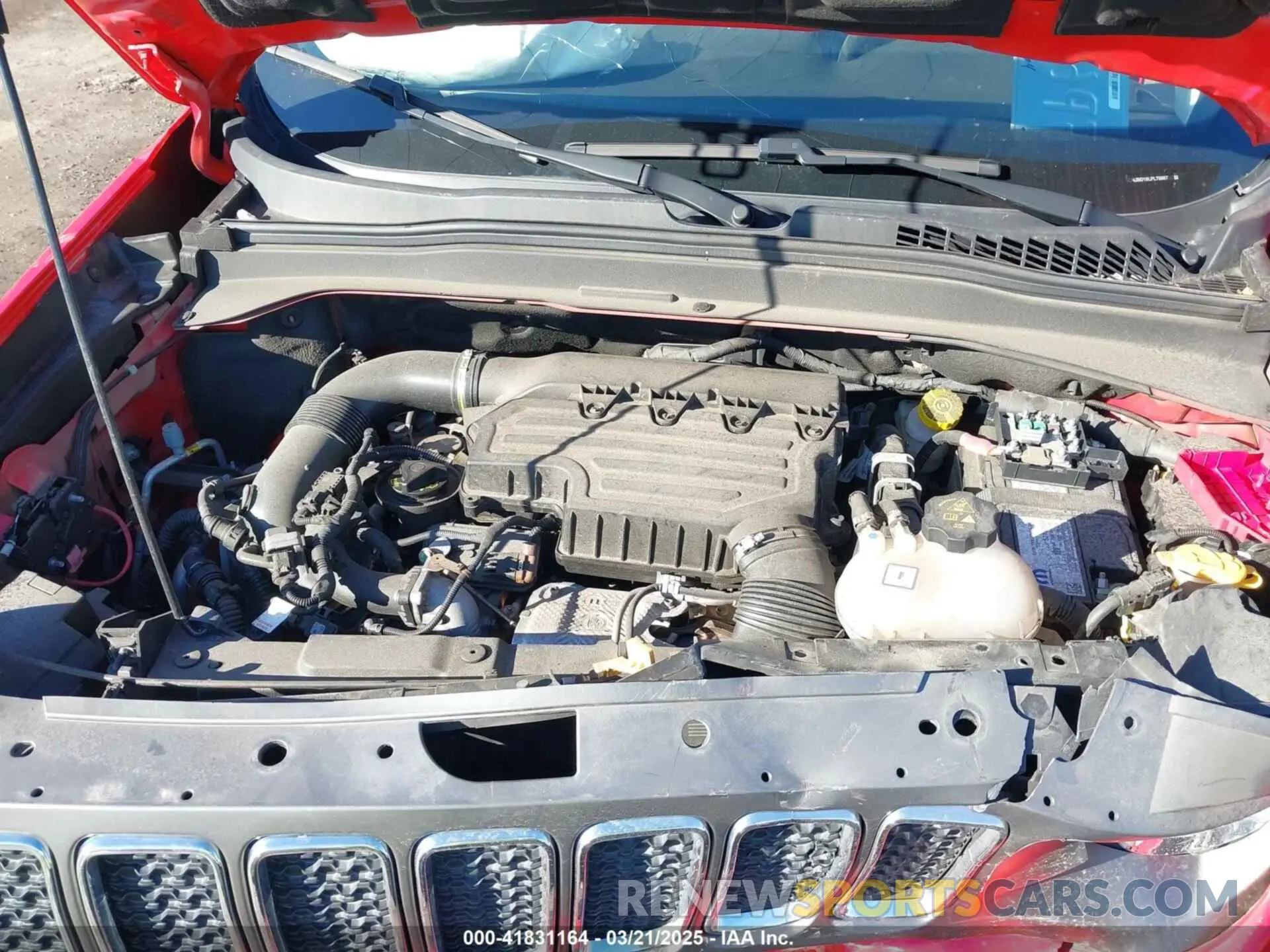 10 Photograph of a damaged car ZACNJBD19LPL79867 JEEP RENEGADE 2020