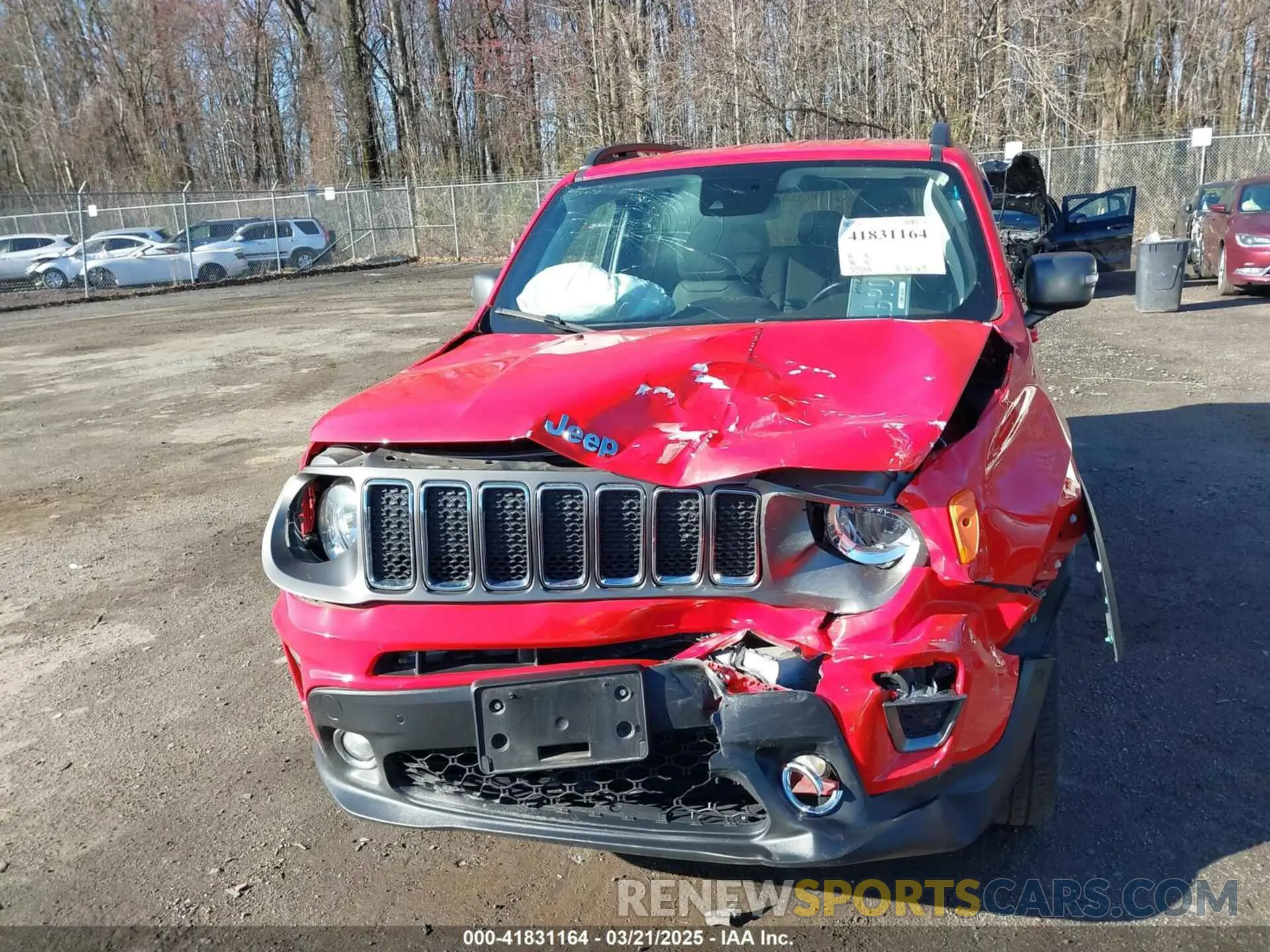12 Photograph of a damaged car ZACNJBD19LPL79867 JEEP RENEGADE 2020