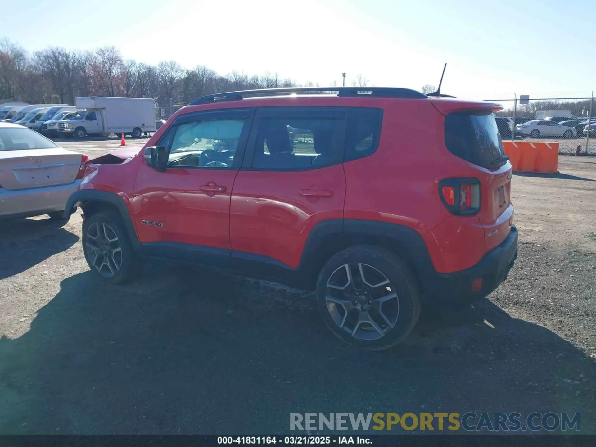 3 Photograph of a damaged car ZACNJBD19LPL79867 JEEP RENEGADE 2020