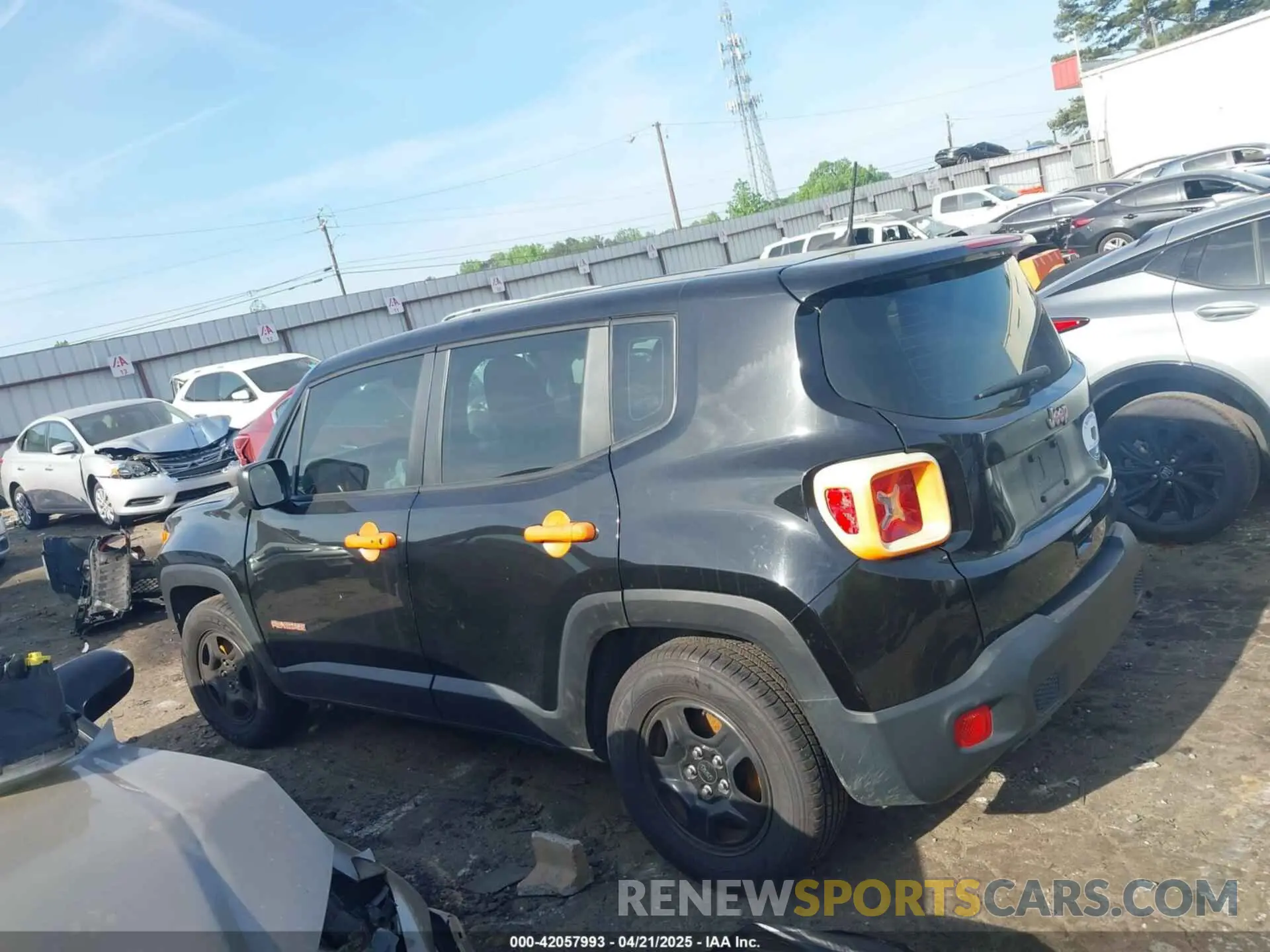14 Photograph of a damaged car ZACNJCAB0MPM36798 JEEP RENEGADE 2021