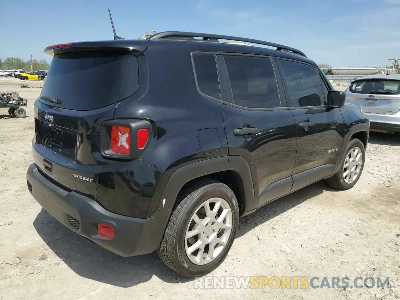 3 Photograph of a damaged car ZACNJCAB1MPM26894 JEEP RENEGADE 2021