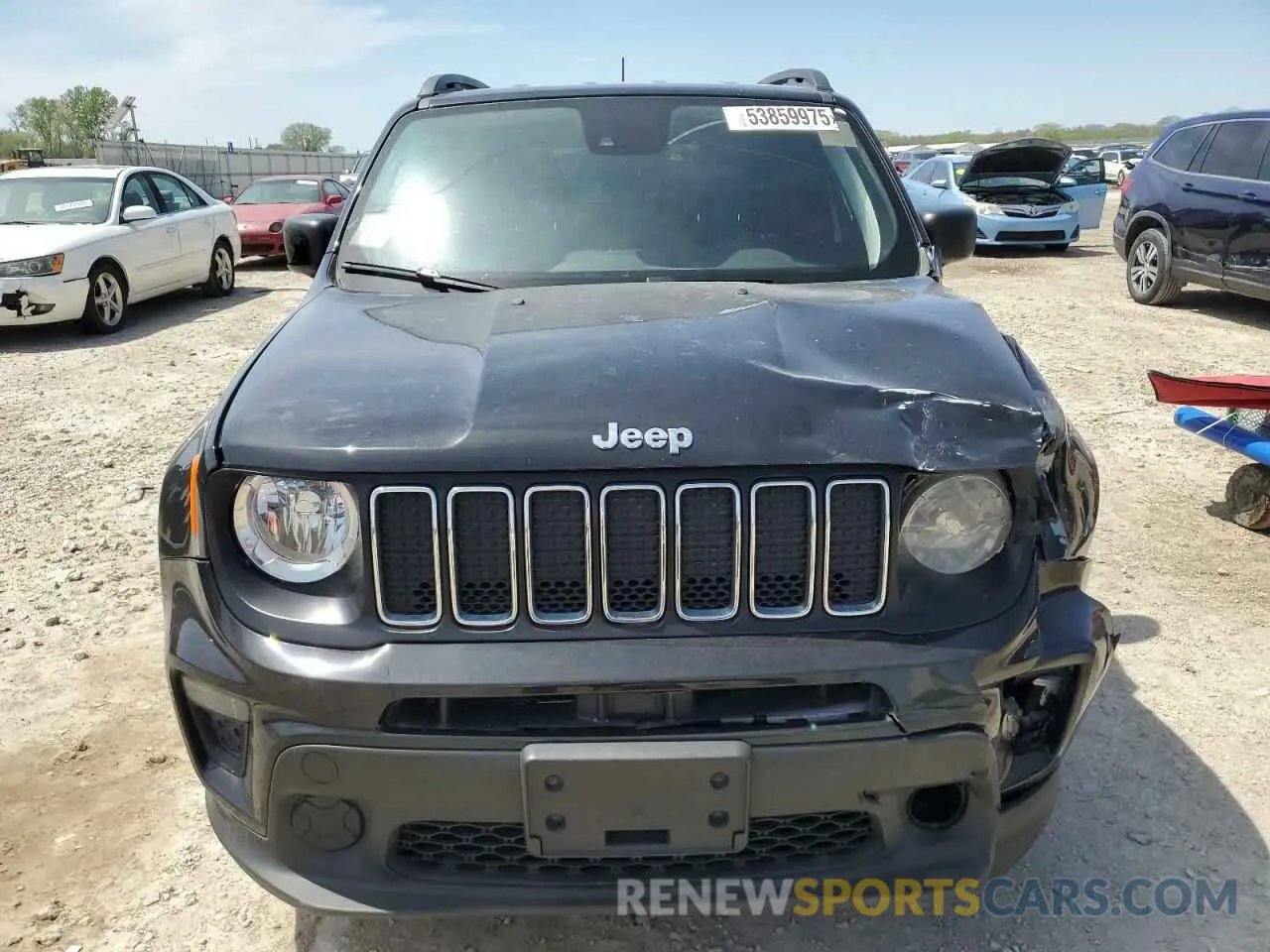 5 Photograph of a damaged car ZACNJCAB1MPM26894 JEEP RENEGADE 2021
